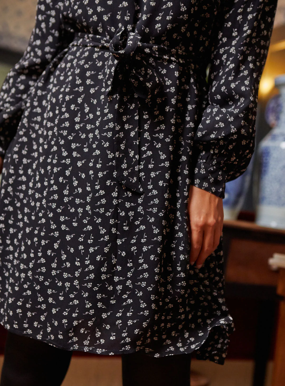 Robe noire légère - Petite Mendigote - S - Image 6