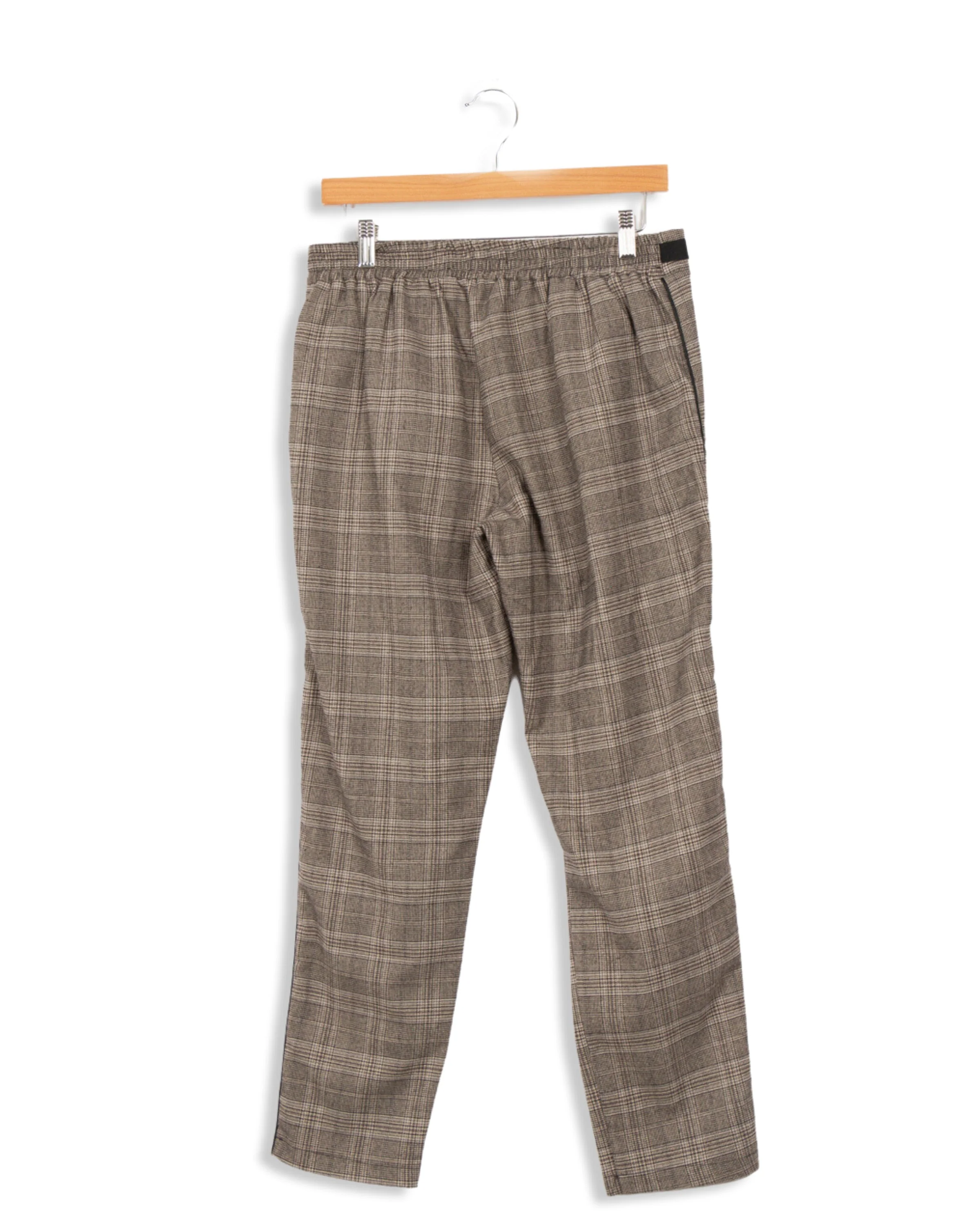 Pantalon à carreaux gris La Fée Maraboutée - 42 - Image 3