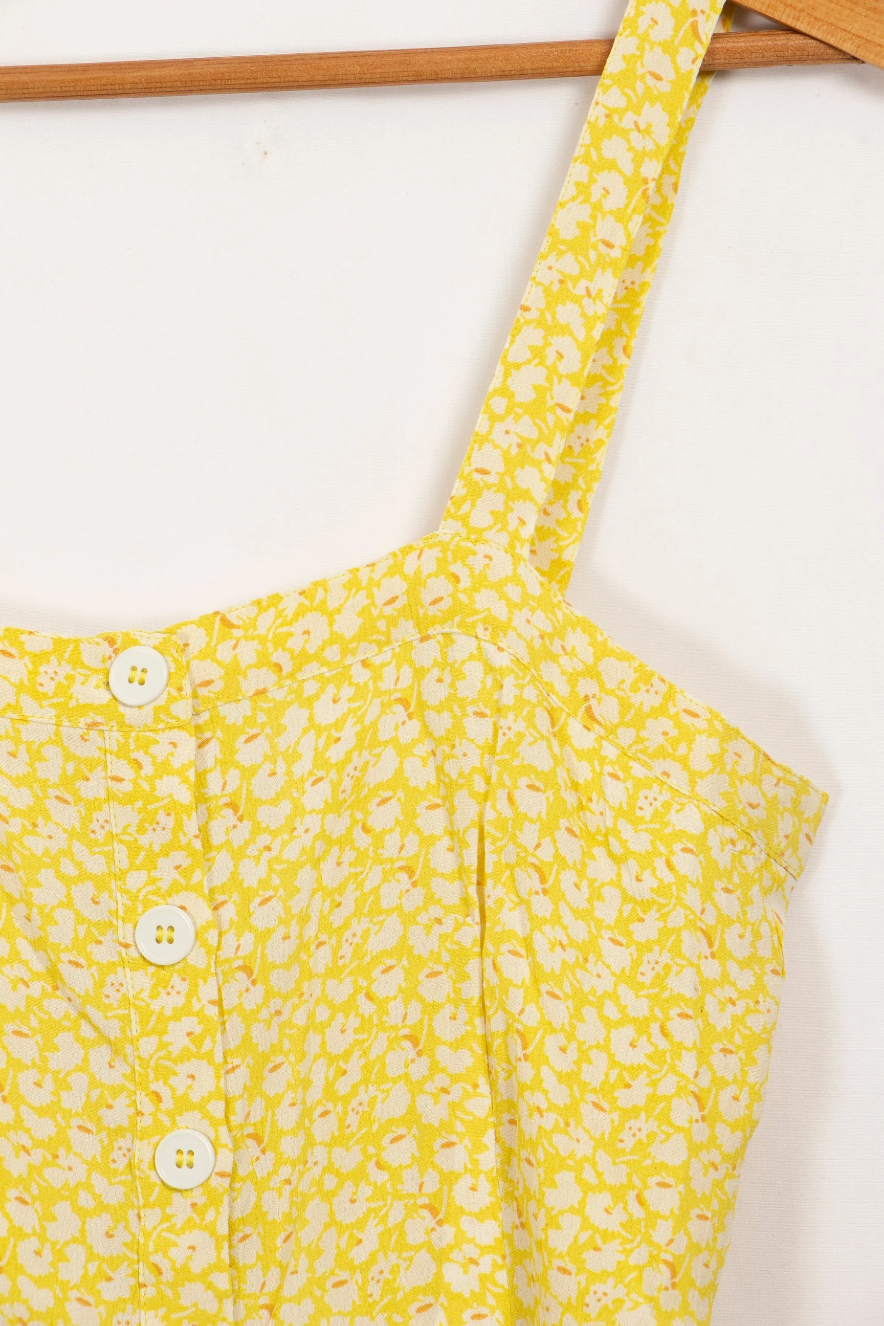 Robe jaune à motifs Petite Mendigote - S - Image 3