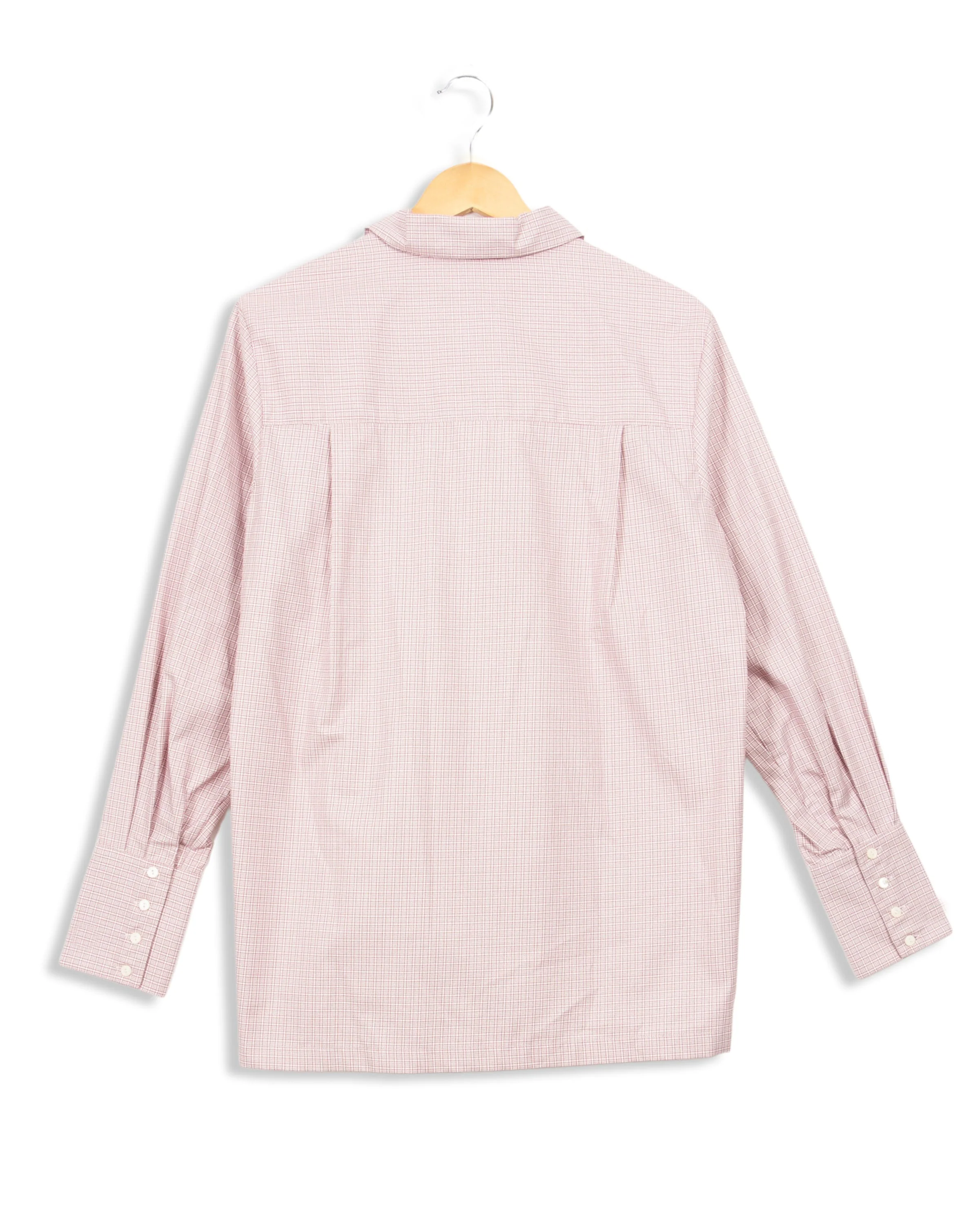 Chemise manches longues à carreaux roses - 36 - Image 4