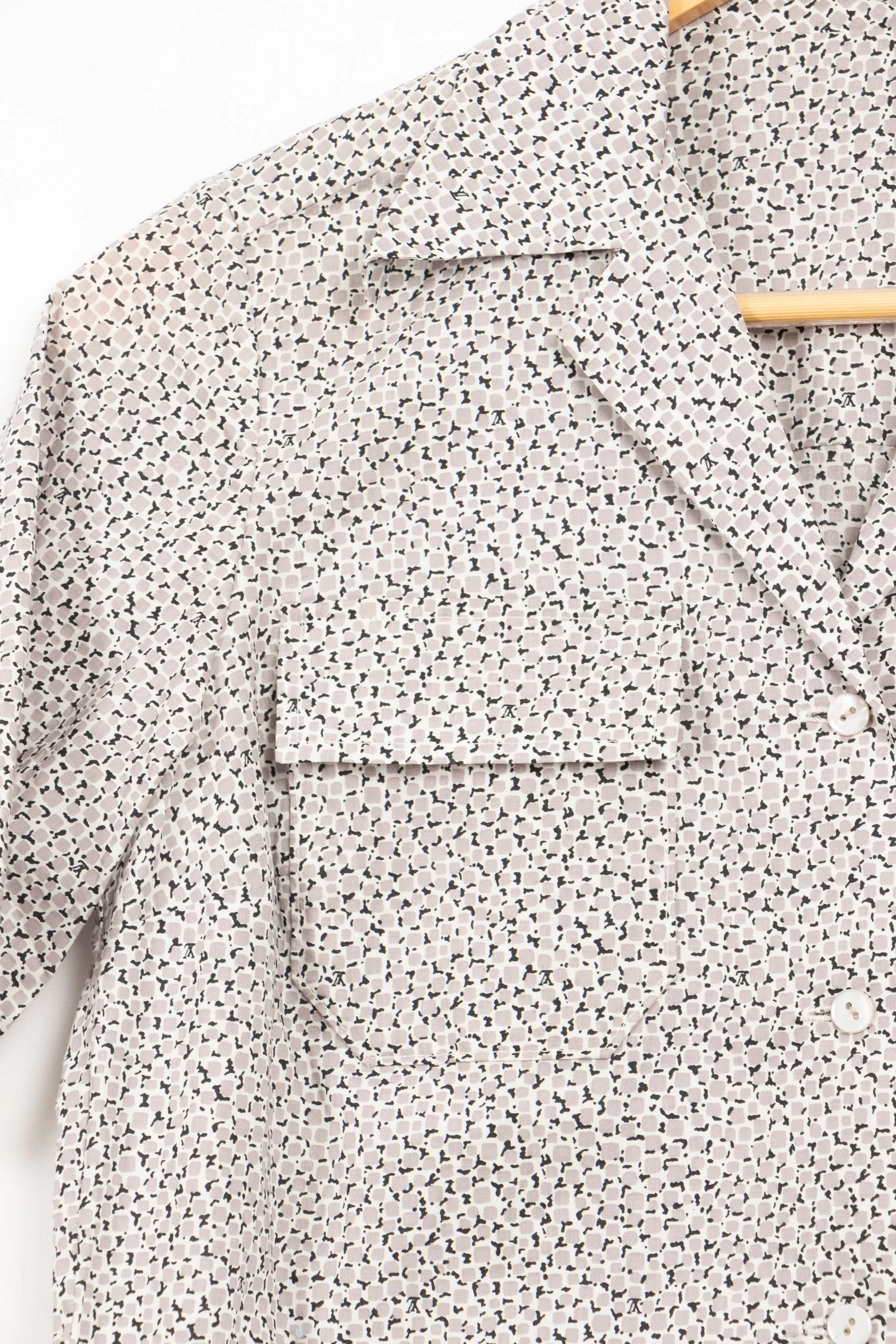 Chemise grise et blanche - 36 - Image 3