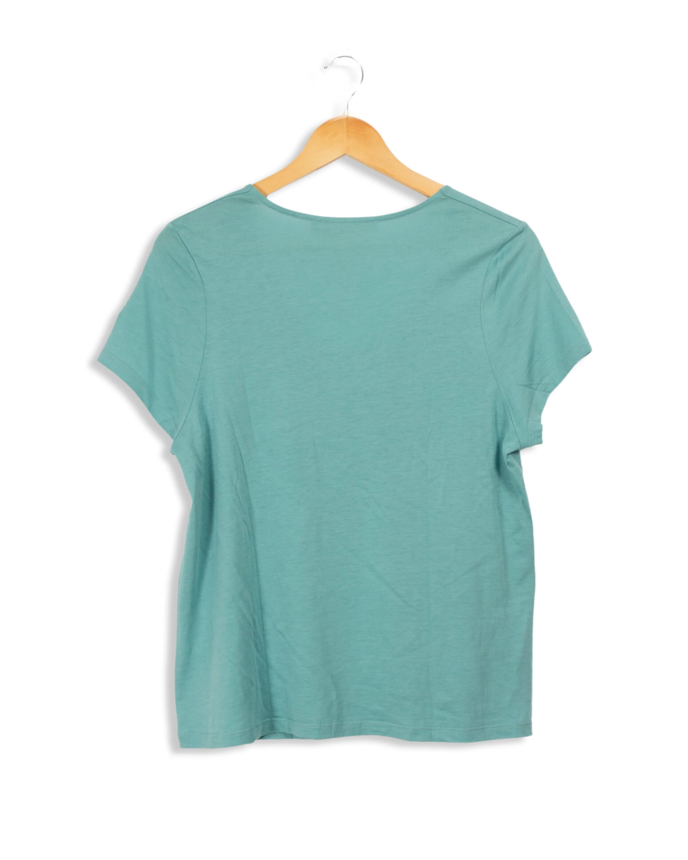 Top manches courtes bleu clair - L - Image 4