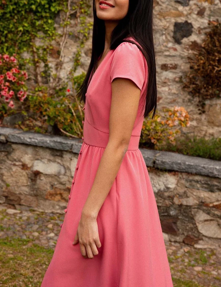 Robe Manon tea rose - S/36 - Image 3