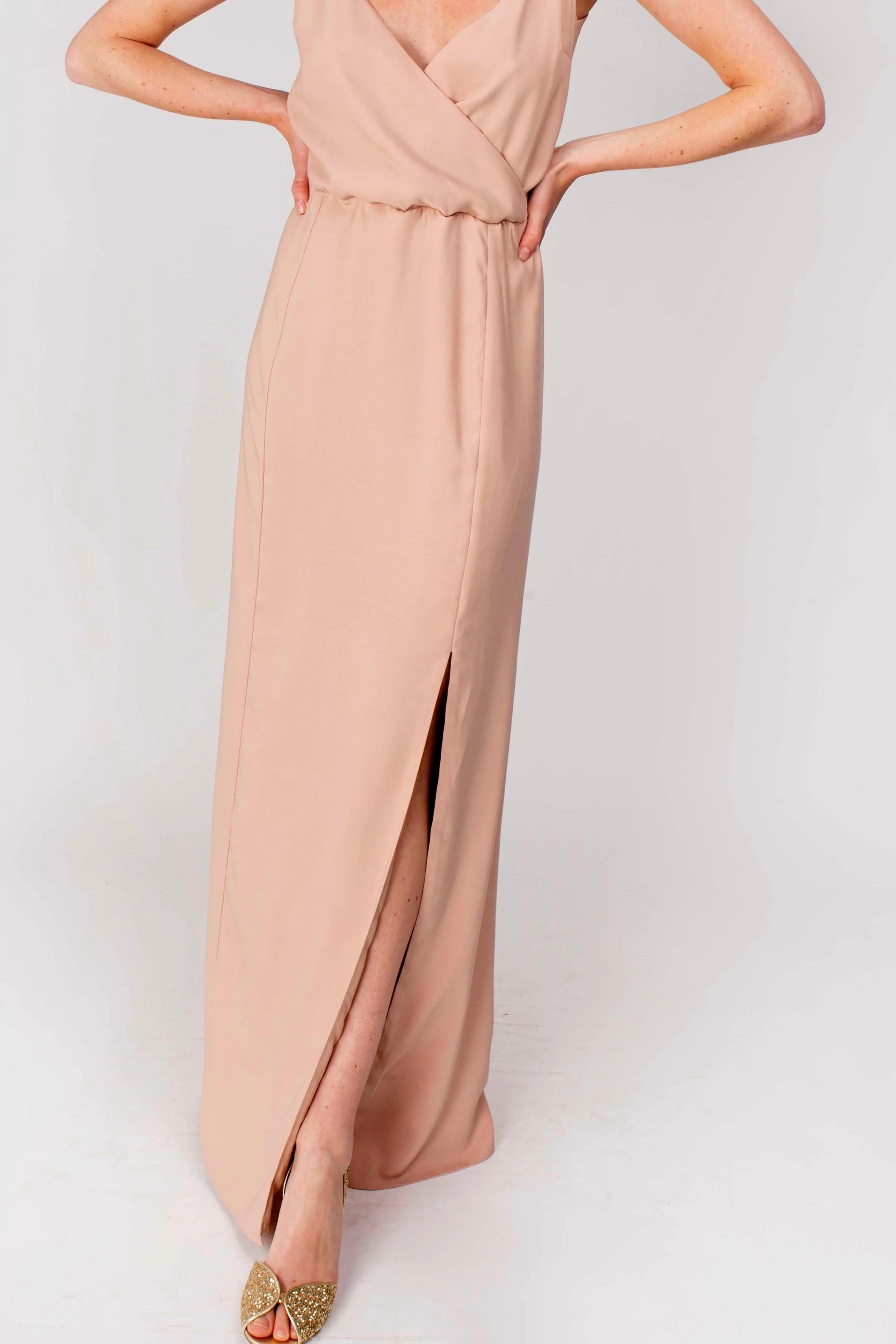 Robe longue - invitée Julianna blush - M/38 - Image 2