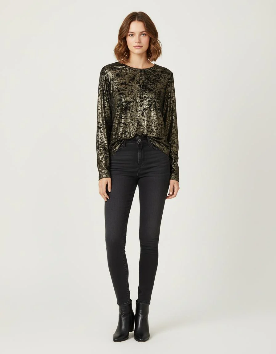 Top Kaki - Taille S/36