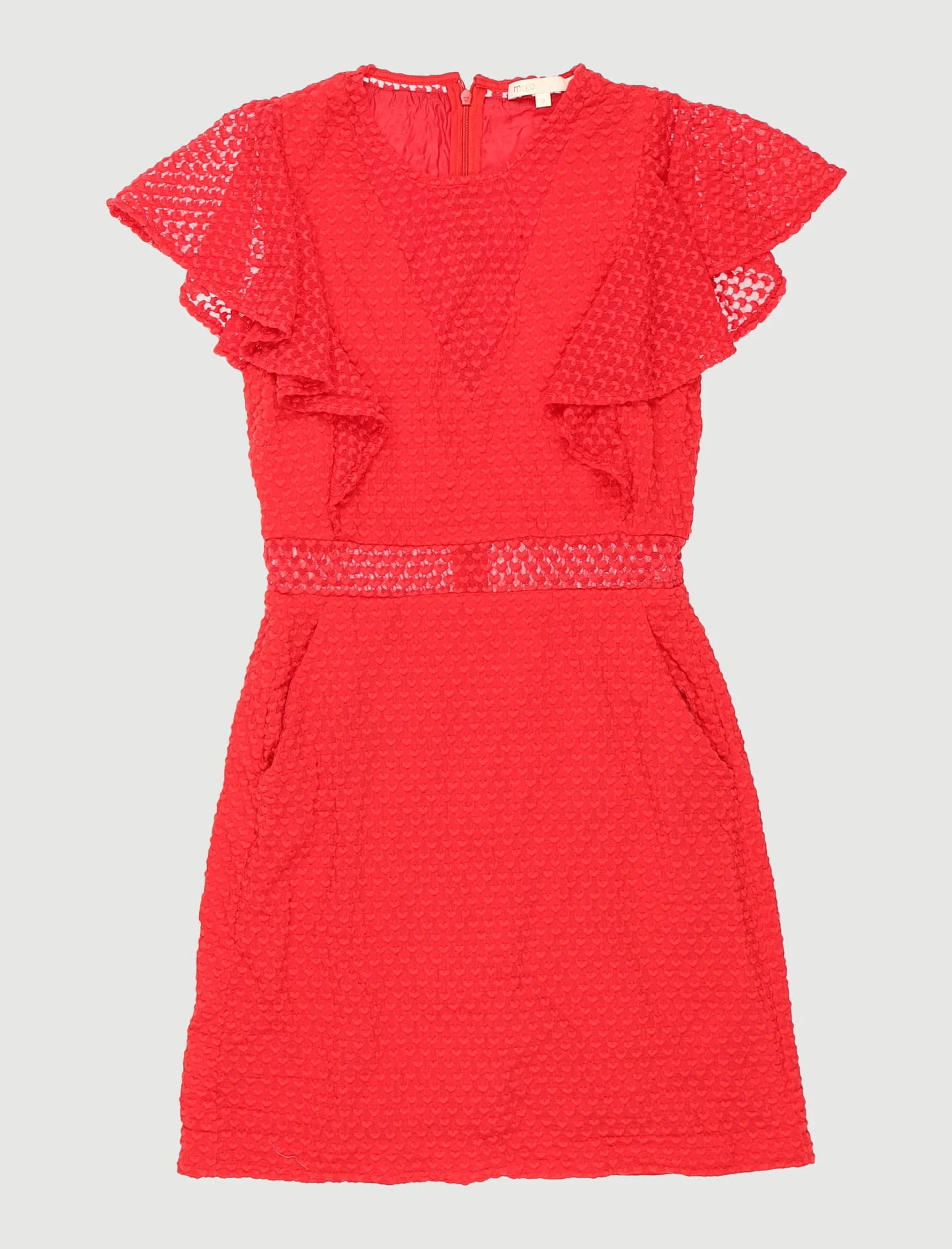 Robe Droite En Dentelle Fantaisie - Taille S/36 - Image 2