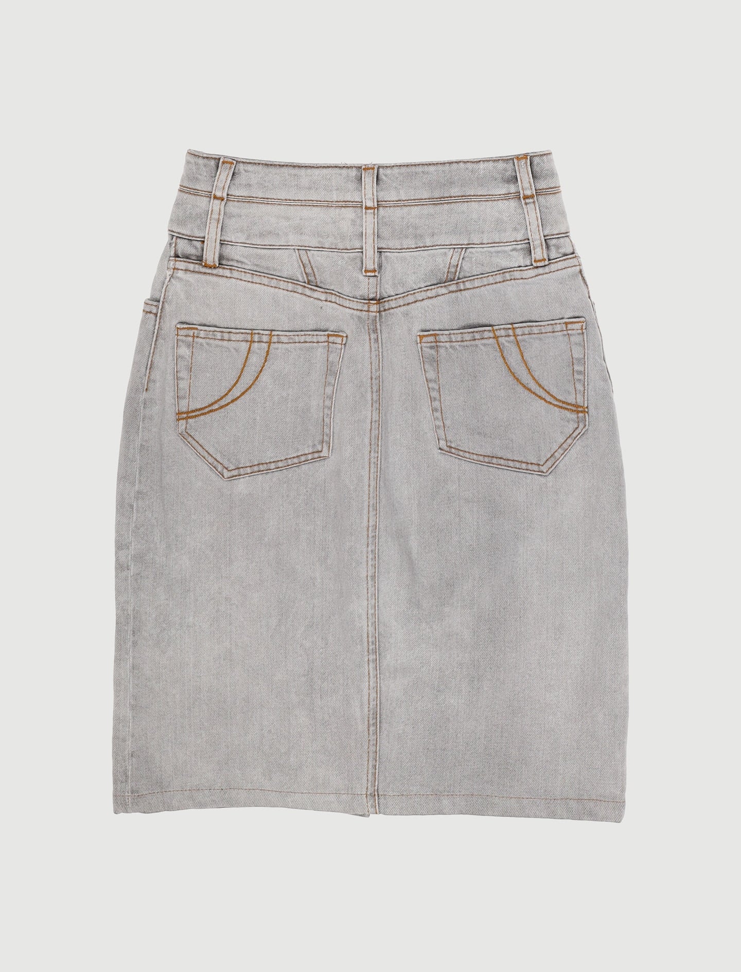 Jupe Crayon En Jean - Taille XS/34 - Image 3