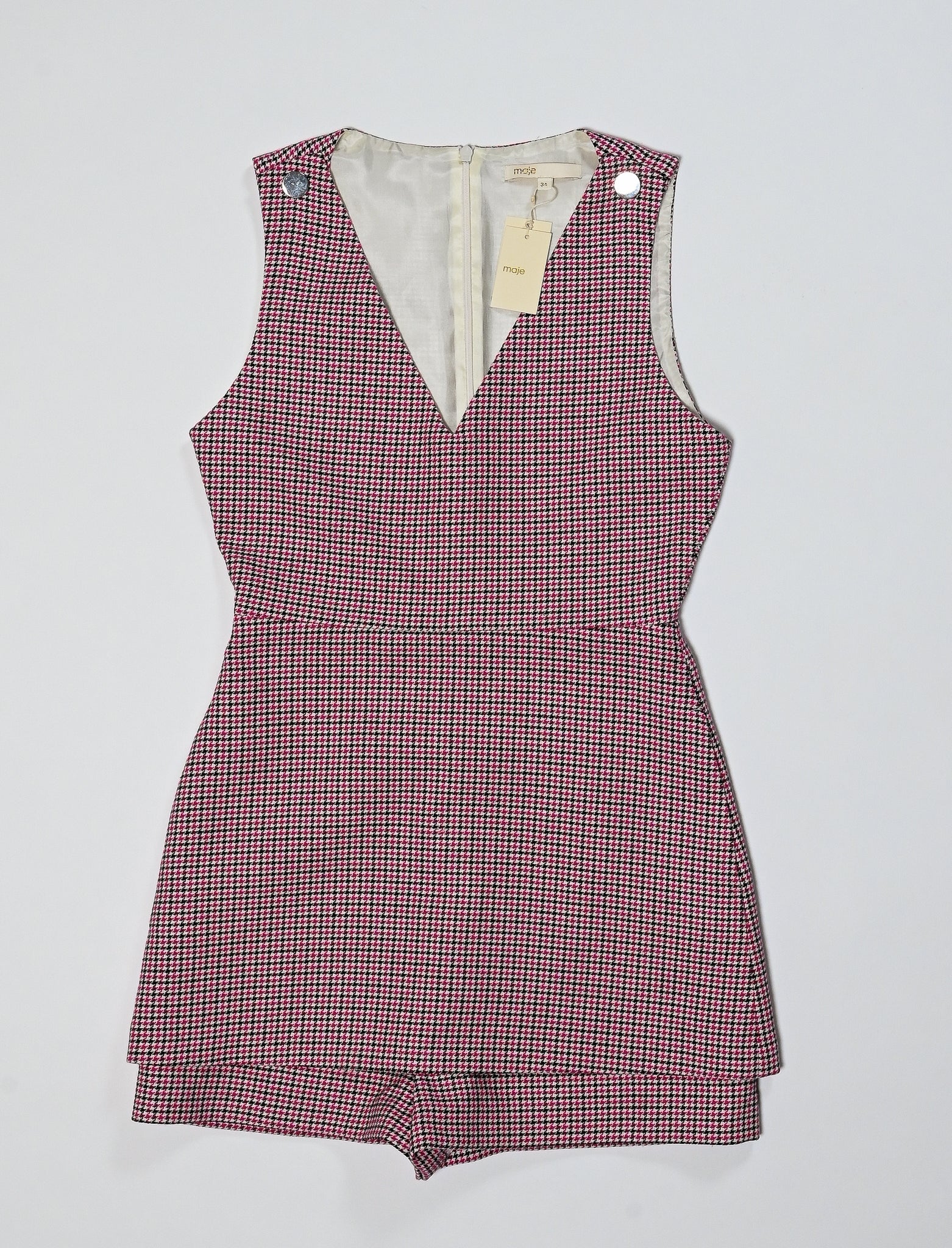 Combinaison Short Trompe-L'Œil - Taille XS/34 - Image 2