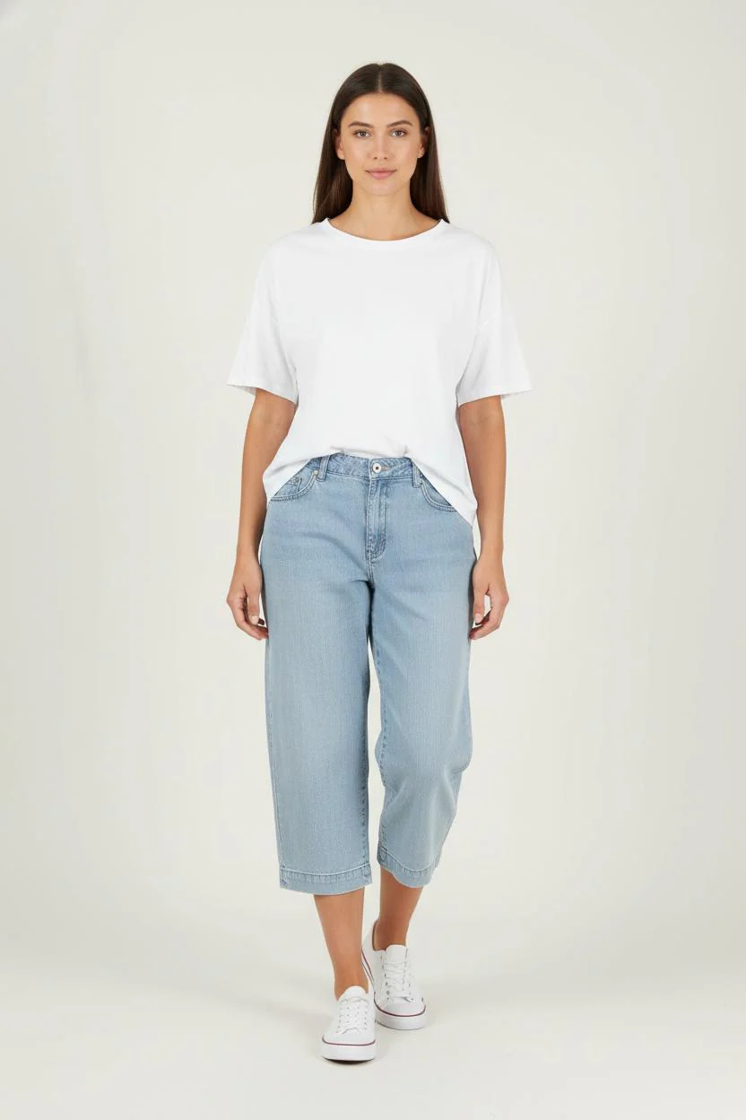 Bermuda Bleu - Taille L/40