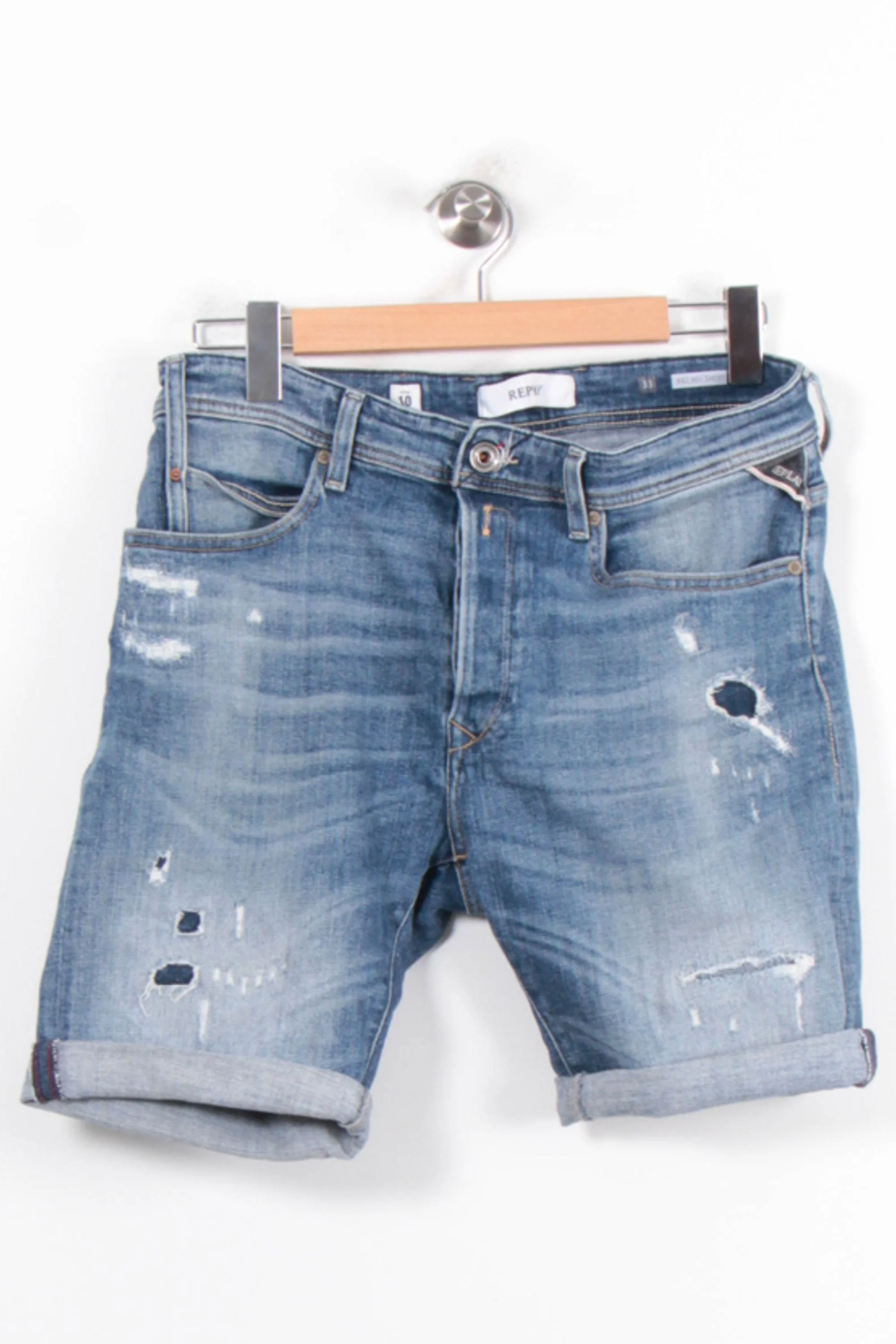 Bermuda Bleu - Taille XS/34 - Image 2