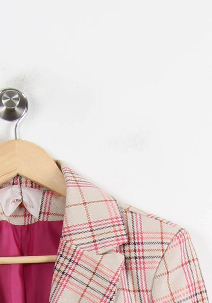 Blazer Beige et Rose - Taille M/38 - Image 3