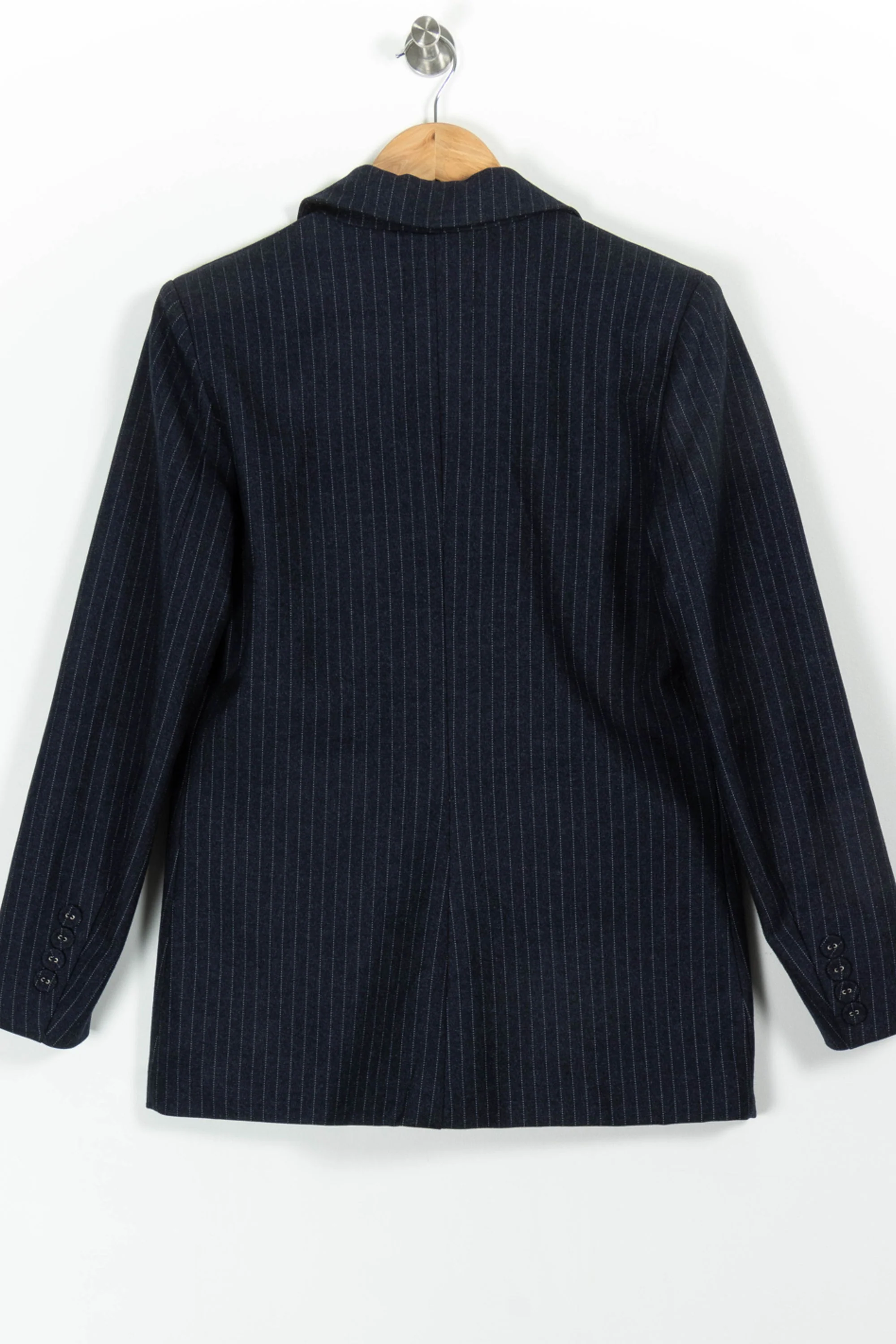 Blazer Bleu à Rayures - Taille S/36 - Image 4
