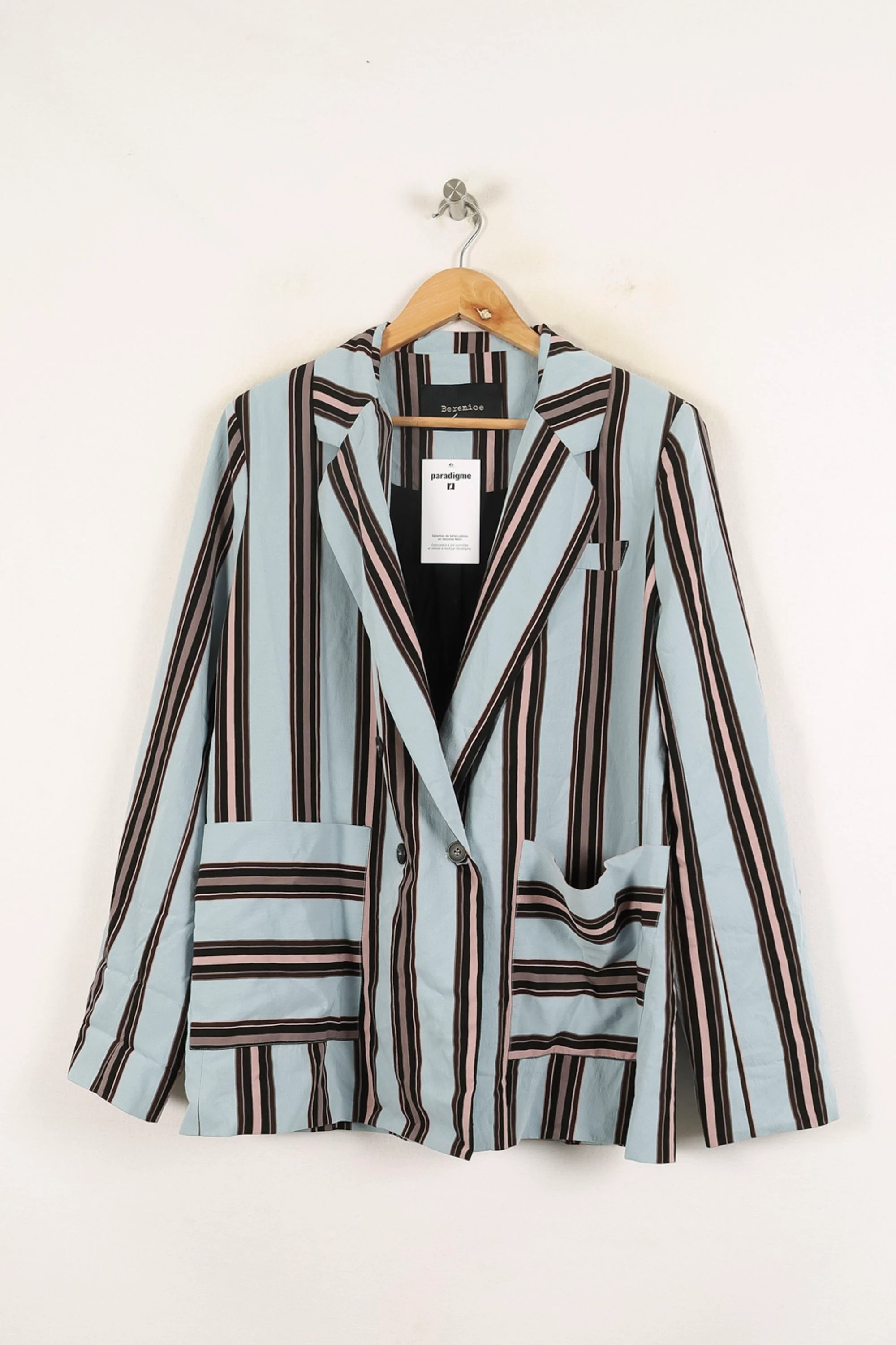 Blazer Bleu et Noir - Taille S/36 - Image 2