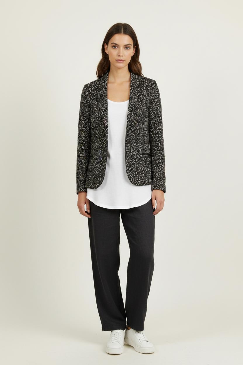 Blazer Noir et Blanc - Taille XS/34