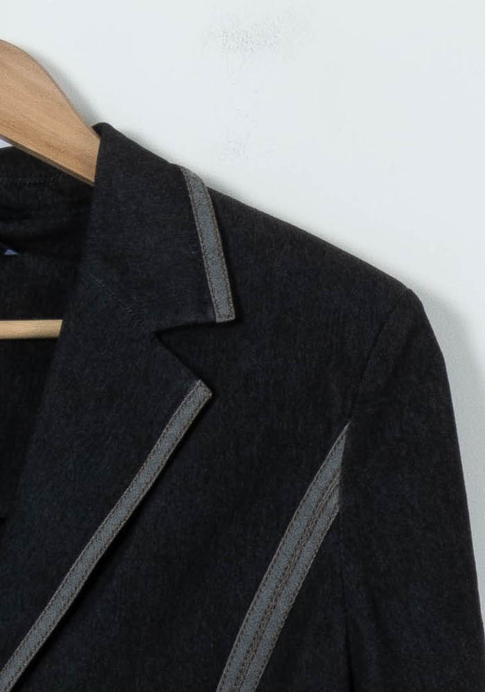 Blazer Noir et Gris - Taille XL/42 - Image 3