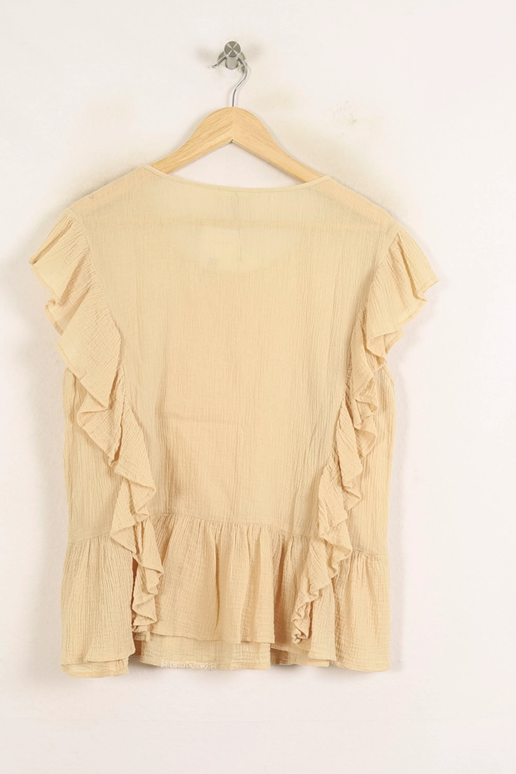 Blouse Beige - Taille L/40 - Image 4