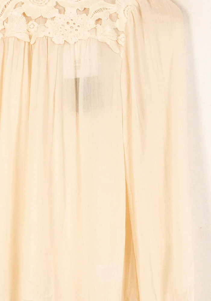 Blouse Beige - Taille S/36 - Image 3