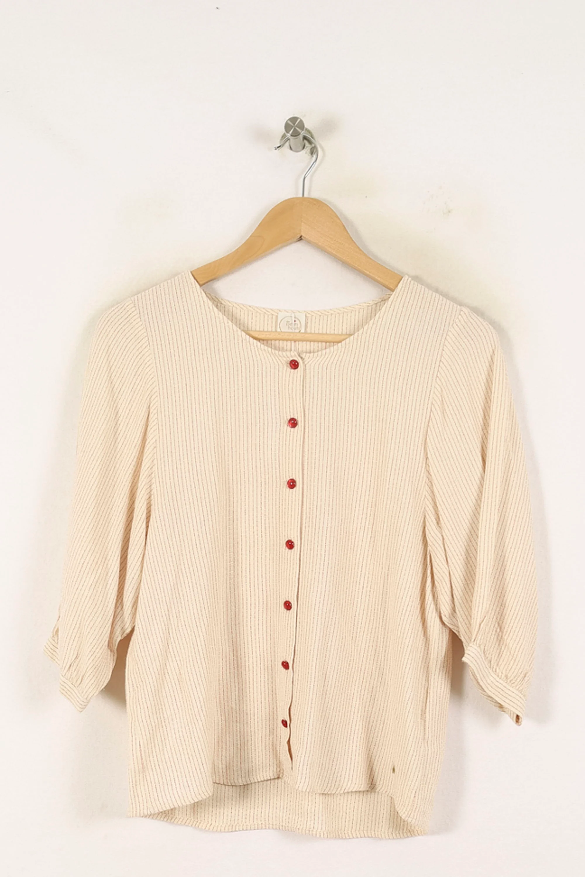 Blouse Beige - Taille XS/34 - Image 2