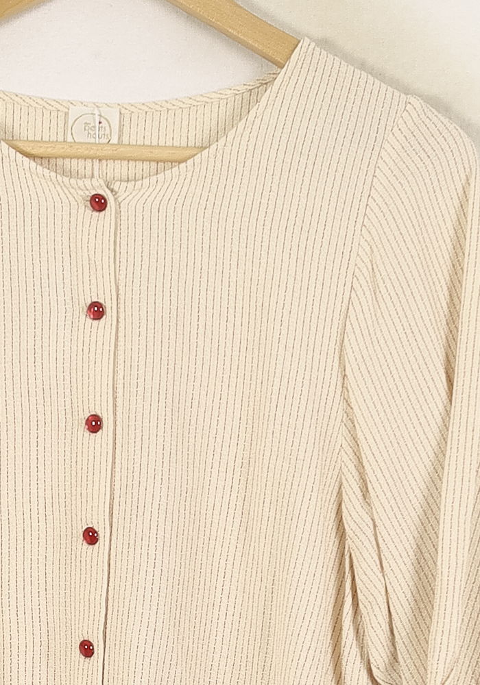 Blouse Beige - Taille XS/34 - Image 3