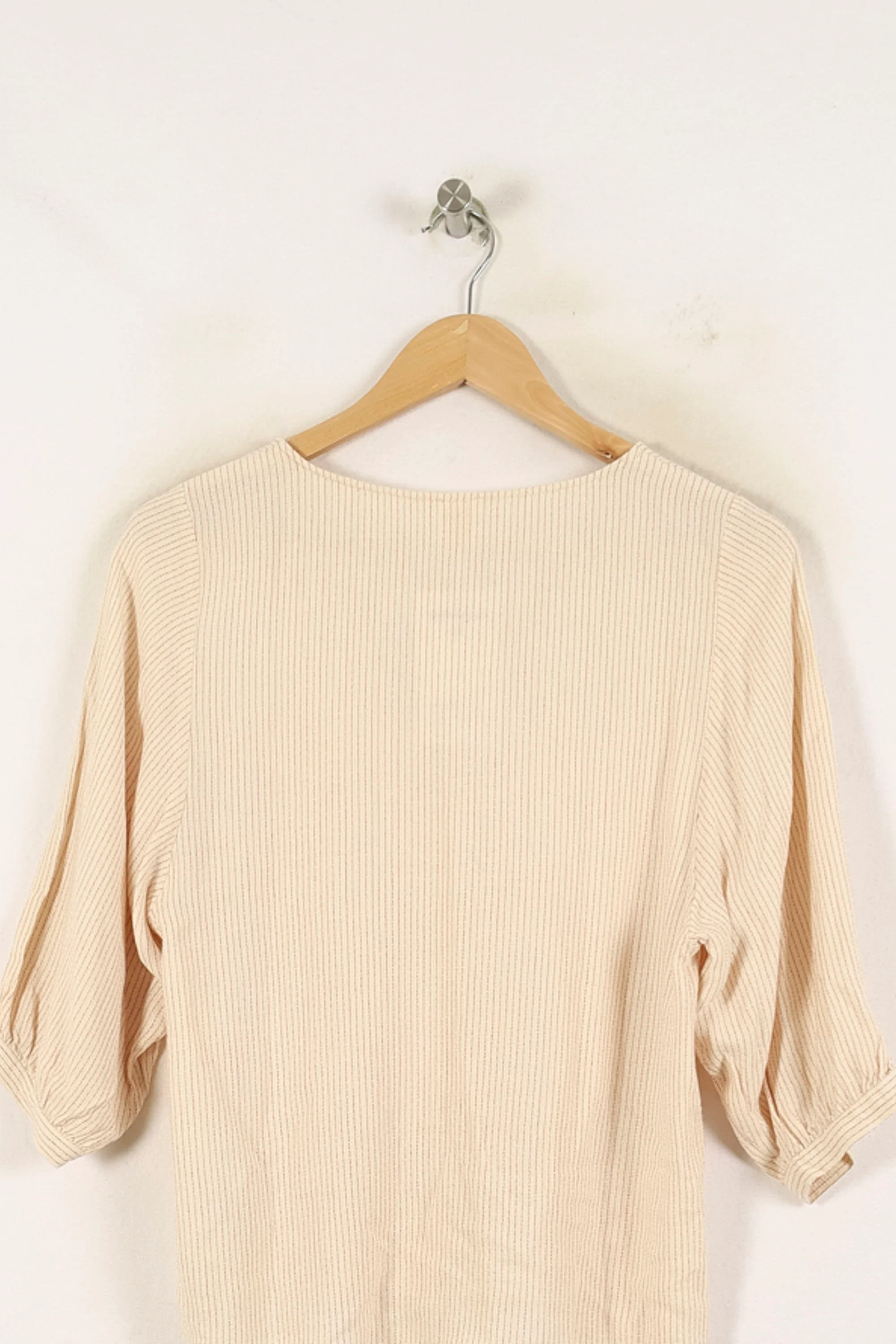 Blouse Beige - Taille XS/34 - Image 4