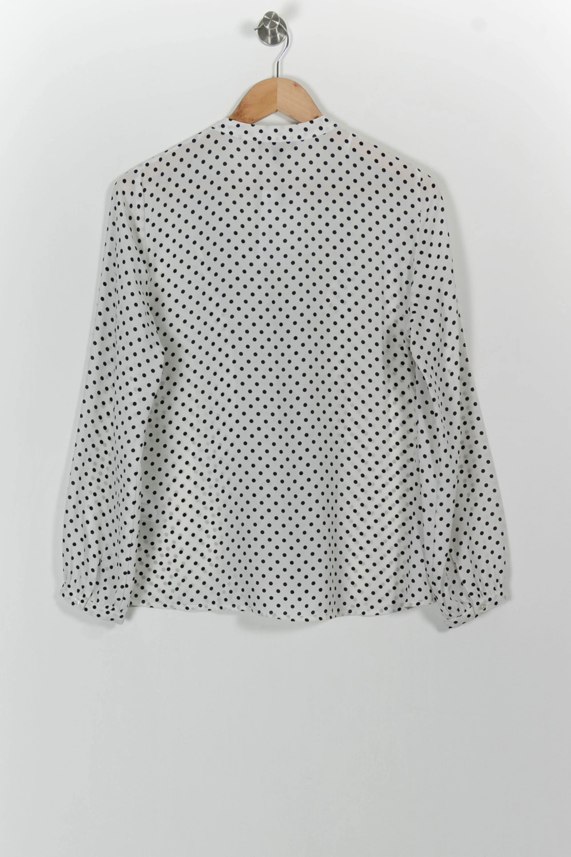 Blouse Blanche et Noire - Taille M/38 - Image 4