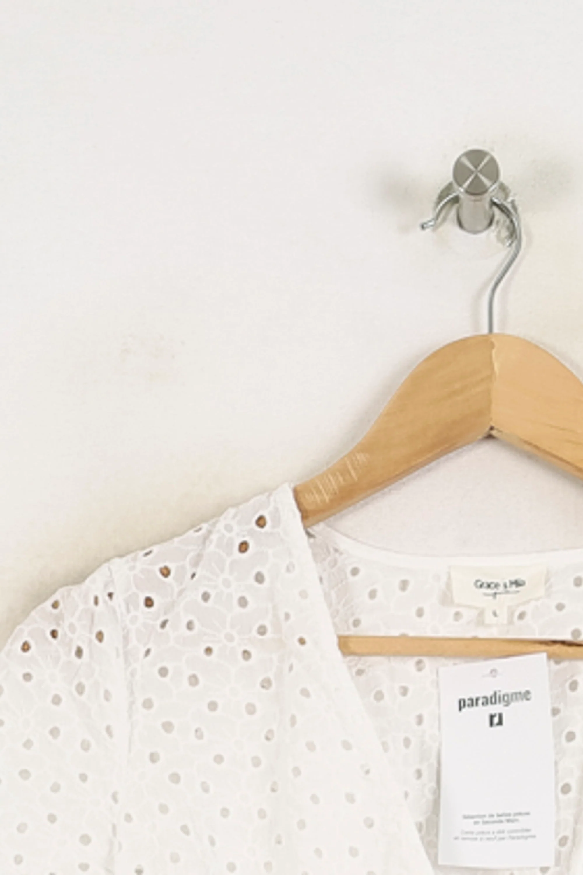 Blouse Blanche - Taille L/40 - Image 2