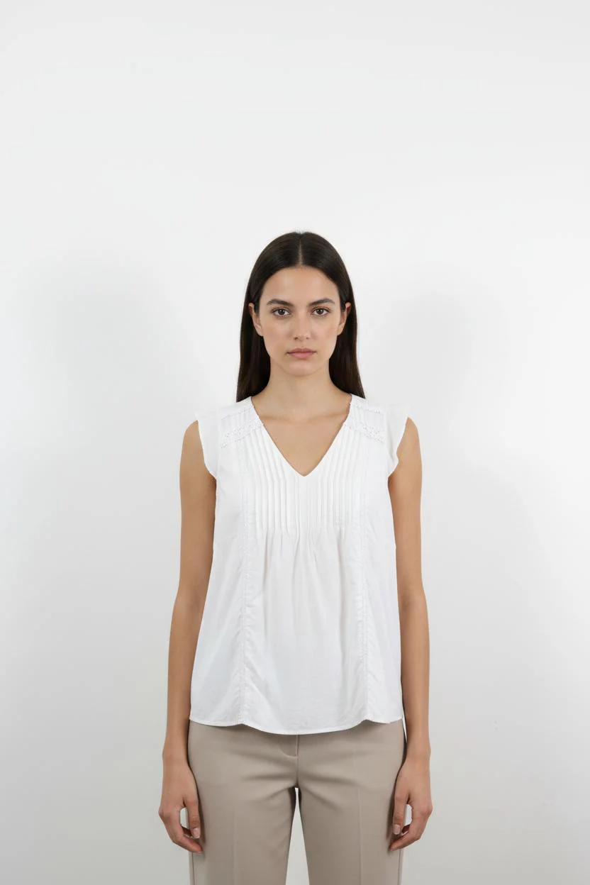 Blouse Blanche - Taille S/36