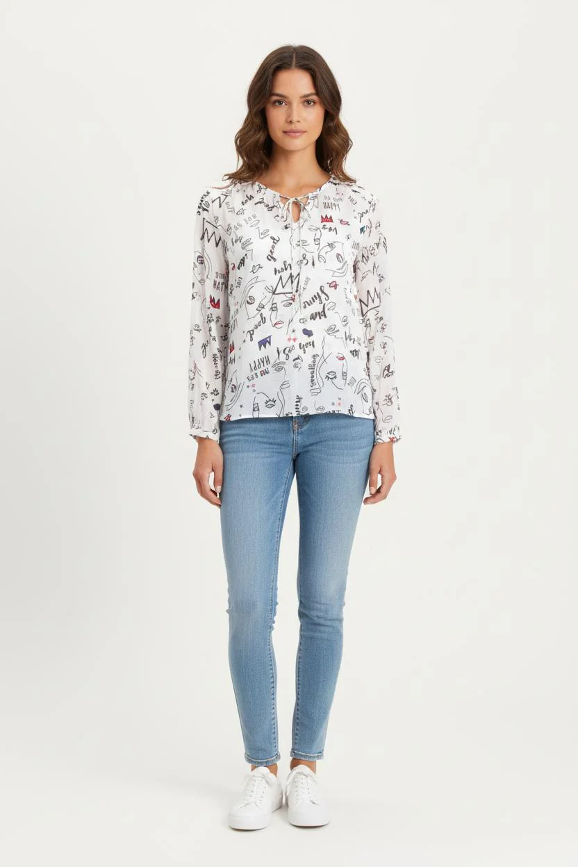 Blouse Blanche - Taille S/36