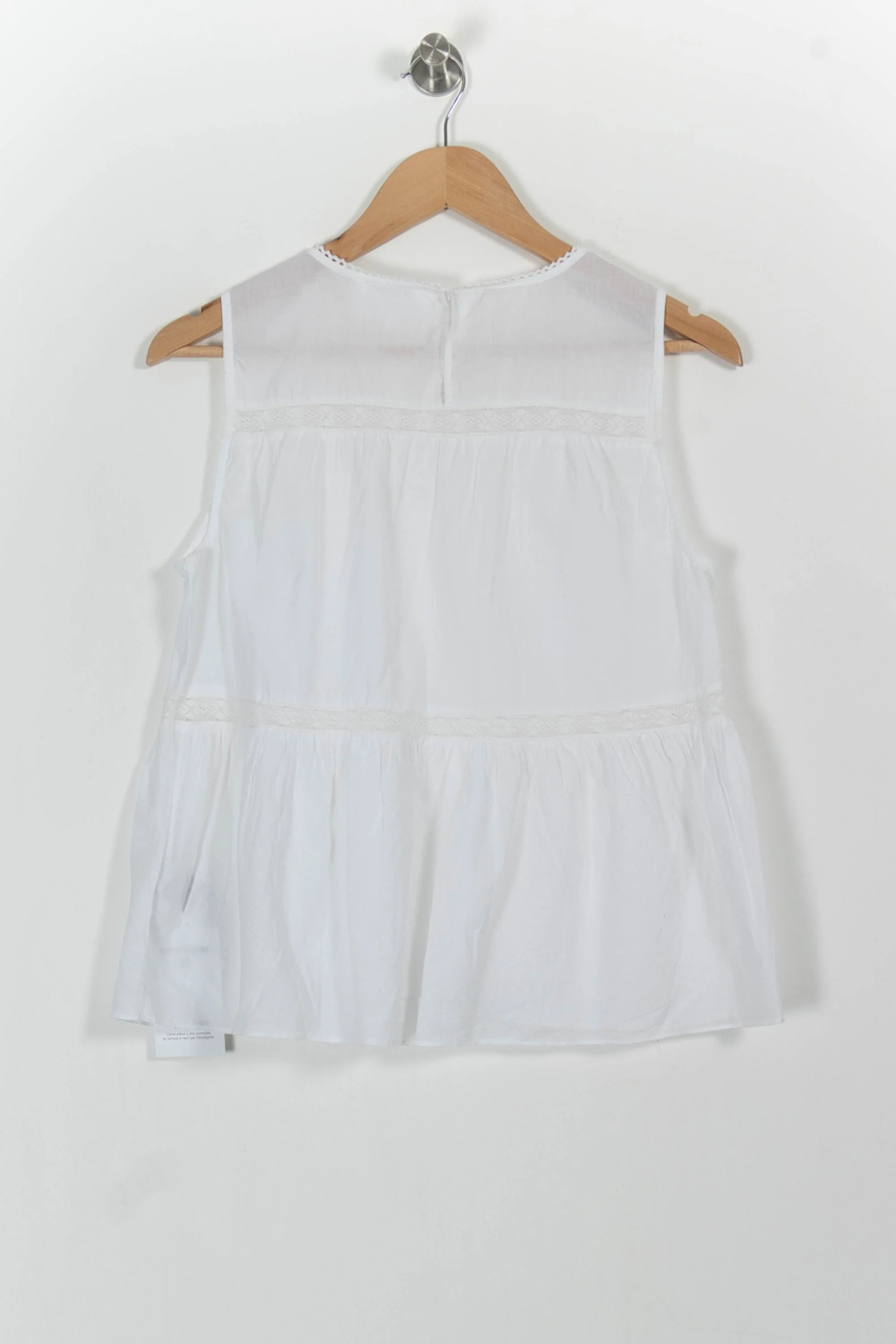 Blouse Blanche - Taille S/36 - Image 4