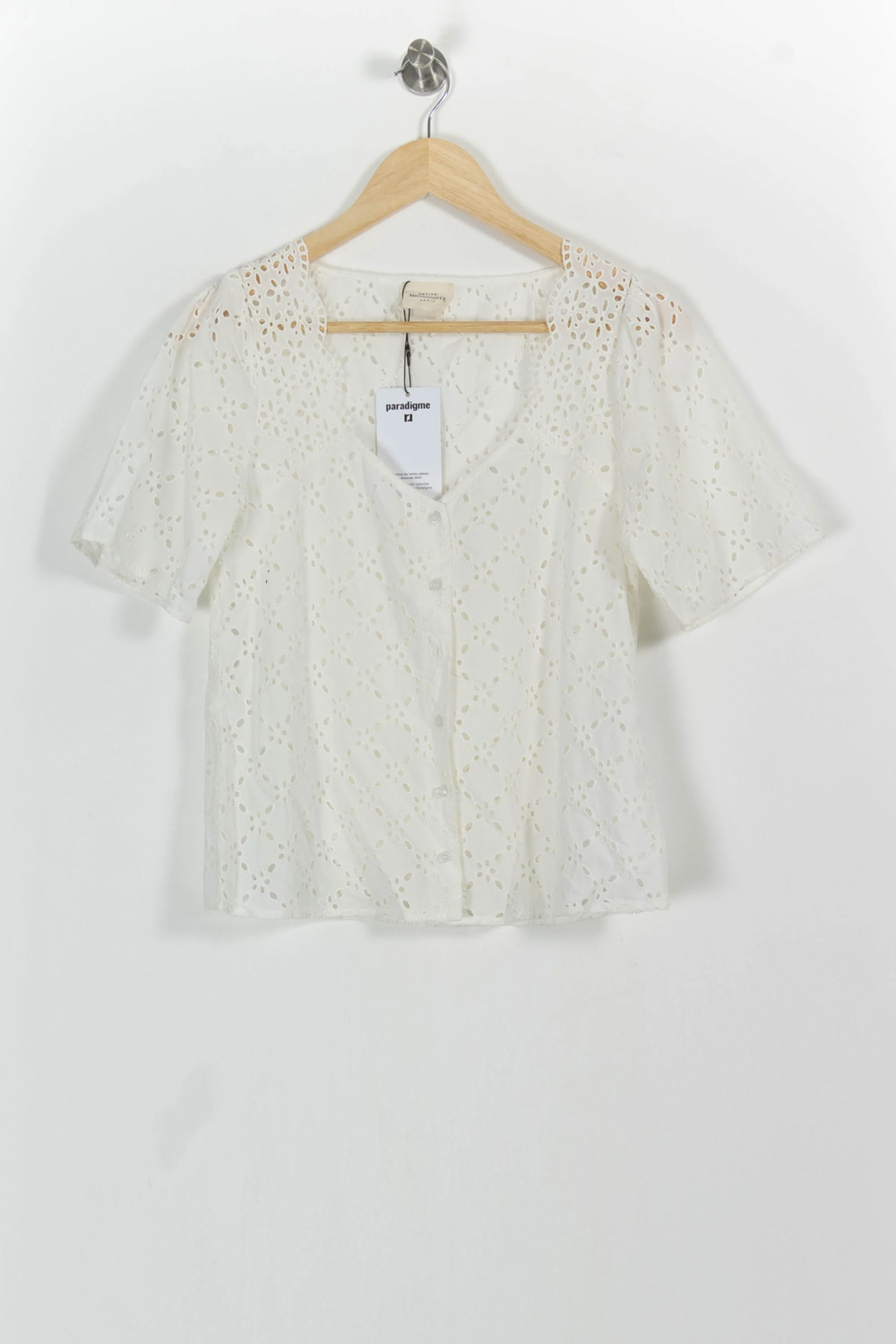 Blouse Blanche - Taille S/36 - Image 2
