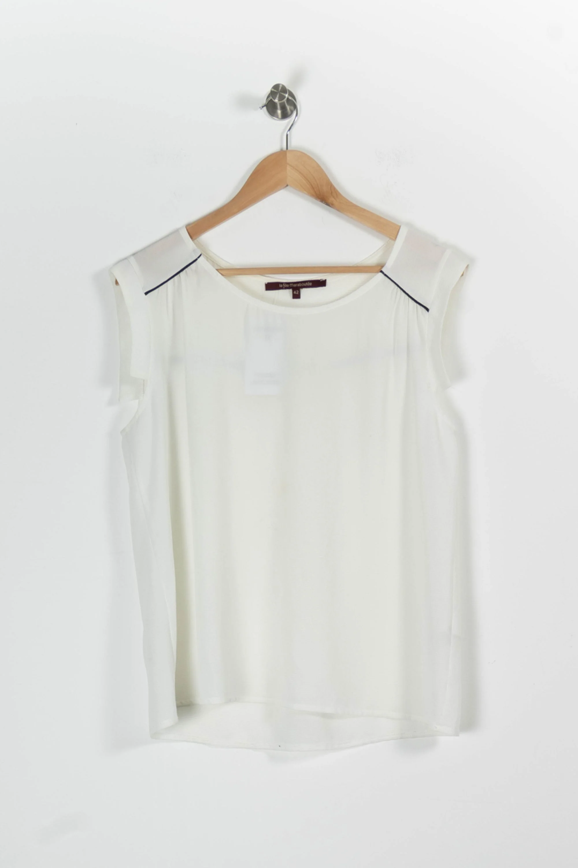 Blouse Blanche - Taille XL/42 - Image 2