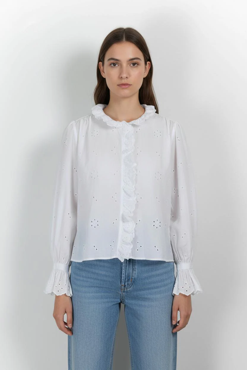 Blouse Blanche - Taille XS/34