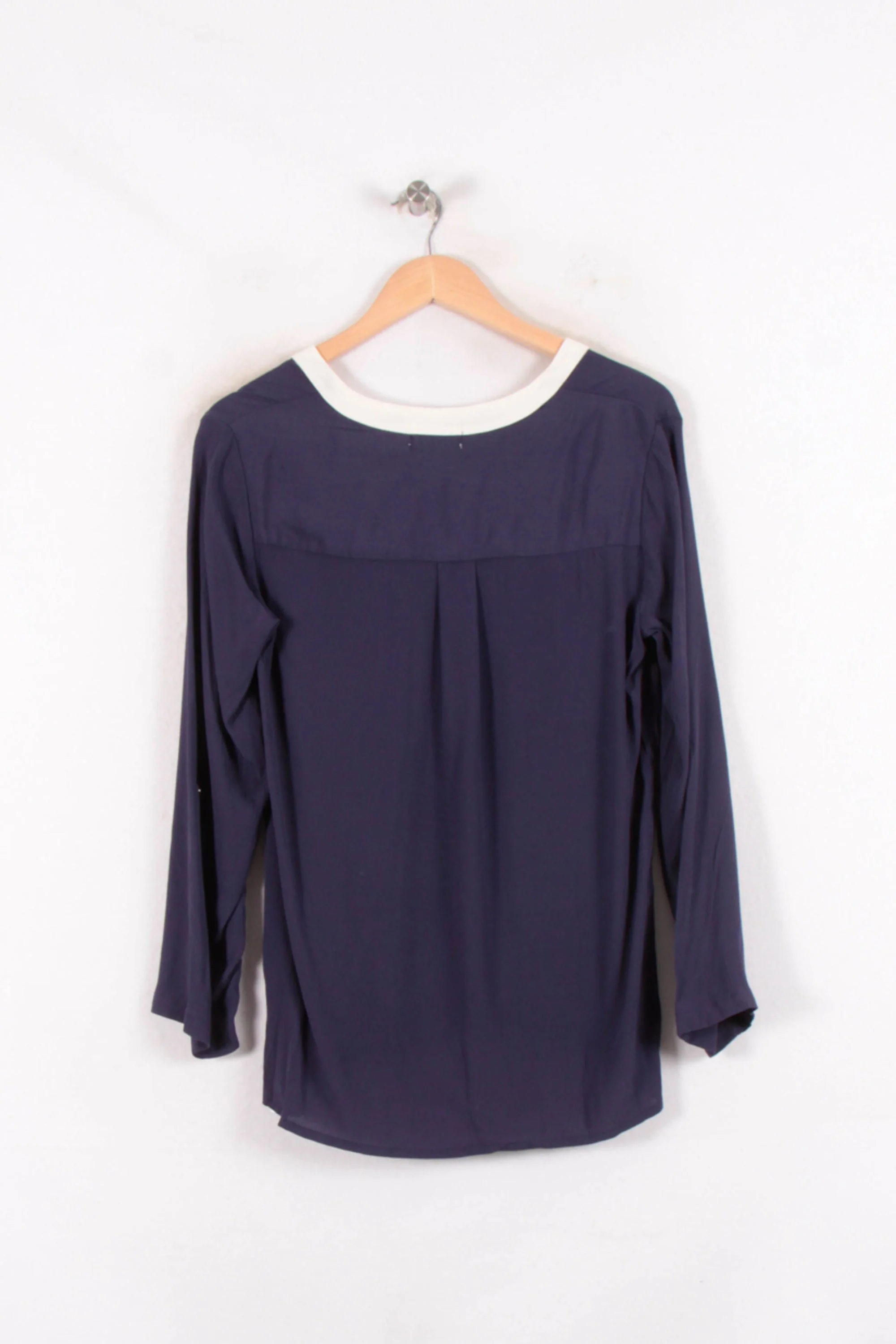 Blouse Bleu et Blanc - Taille S/36 - Image 4