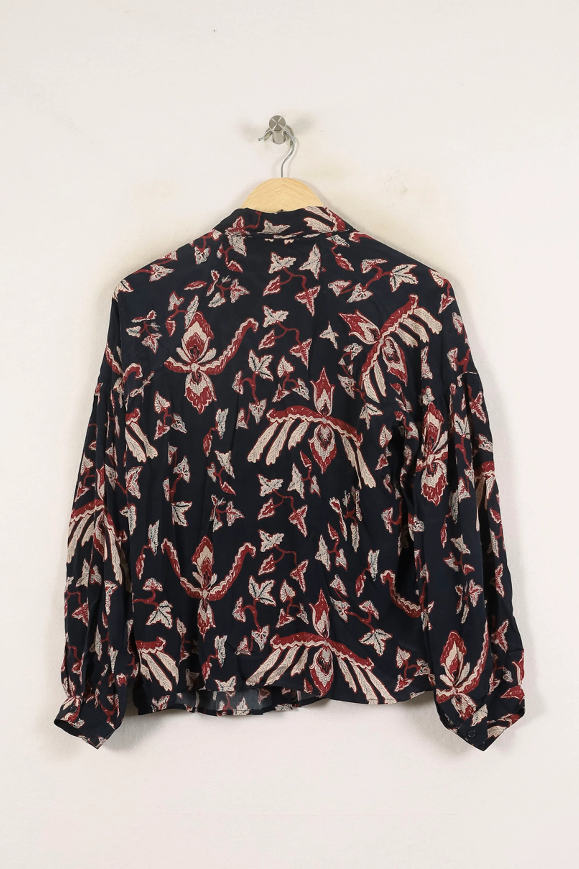 Blouse Bleu et Rouge - Taille S/36 - Image 4