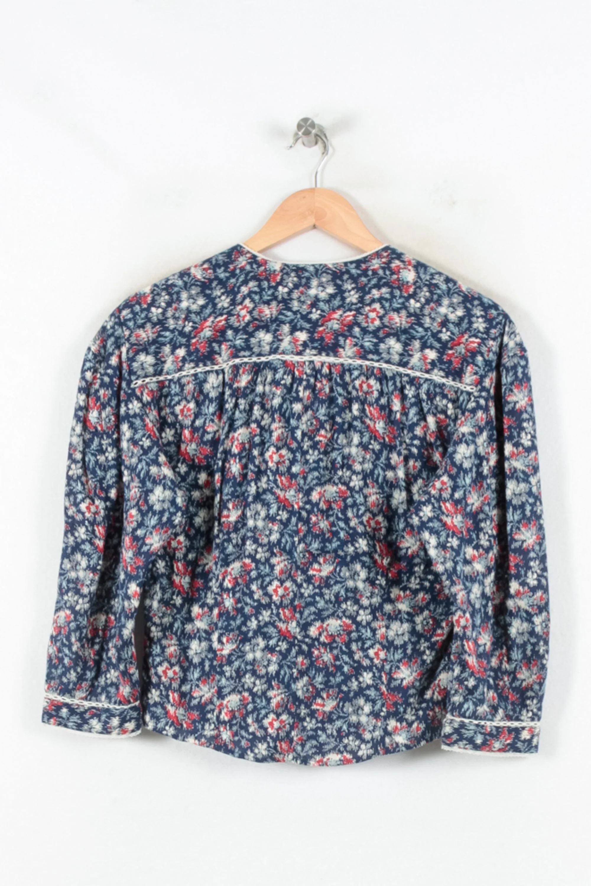 Blouse Bleu et Rouge - Taille S/36 - Image 4