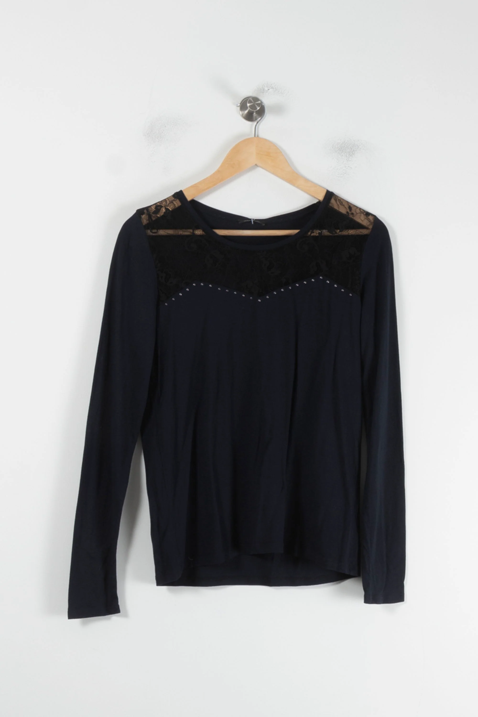 Blouse Bleu - Taille L/40 - Image 2
