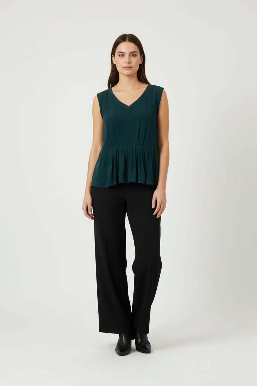 Blouse Bleu - Taille S/36