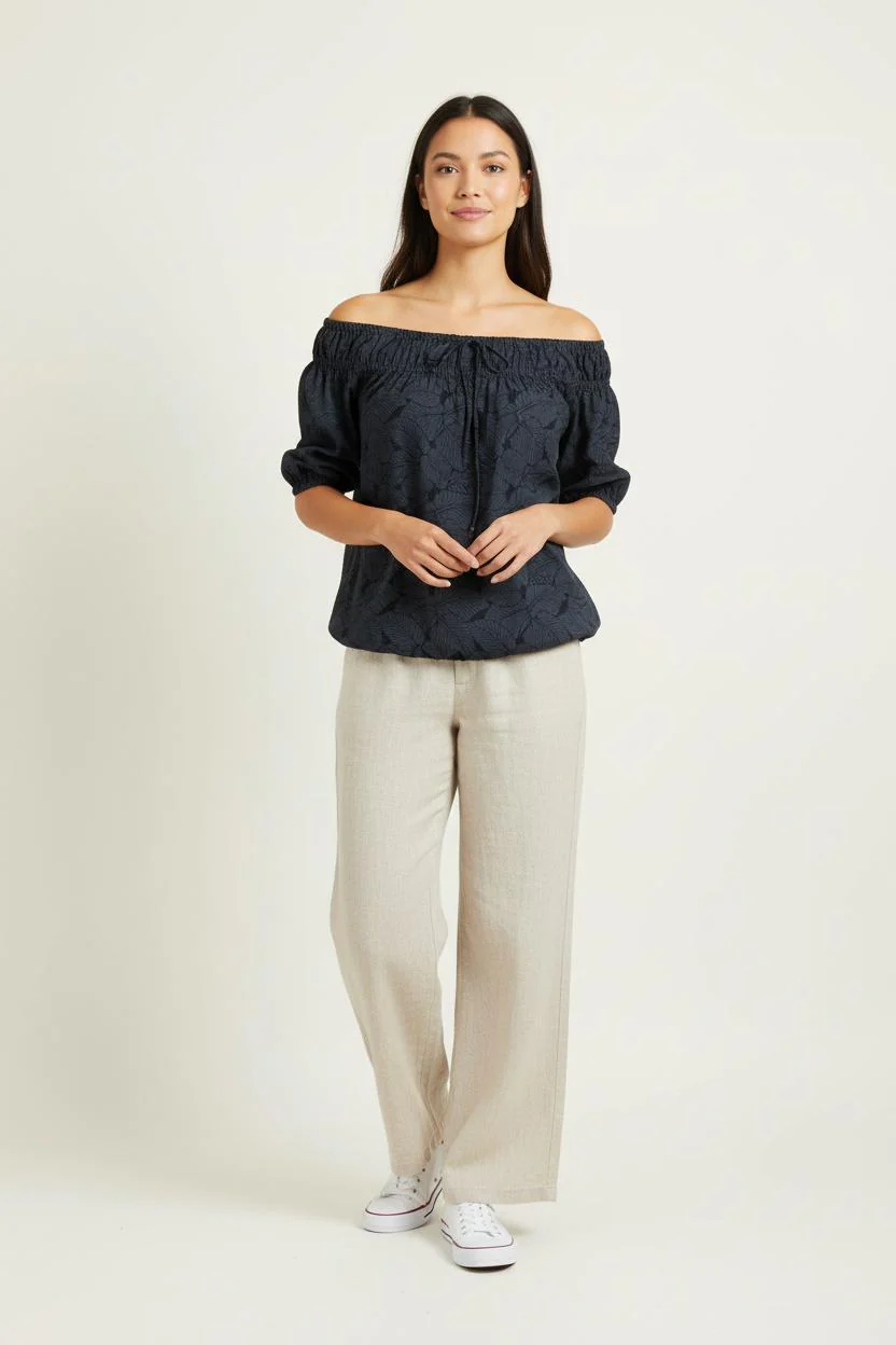 Blouse Bleu - Taille S/36