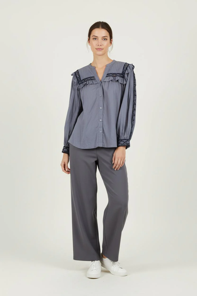 Blouse Bleue - Taille M/38