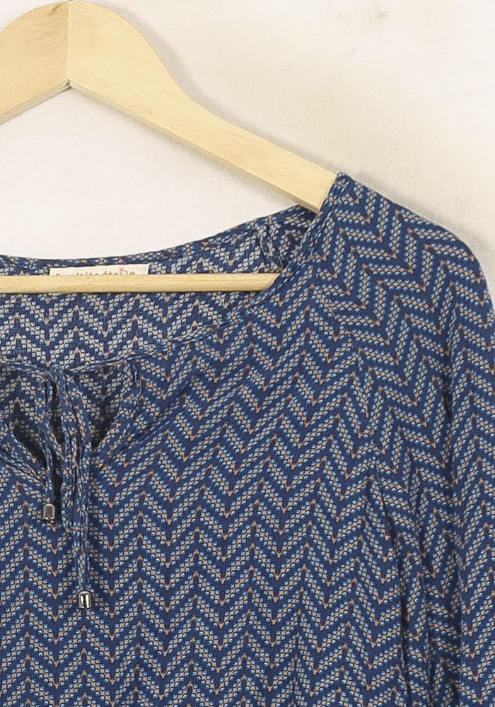 Blouse Bleue - Taille M/38 - Image 3