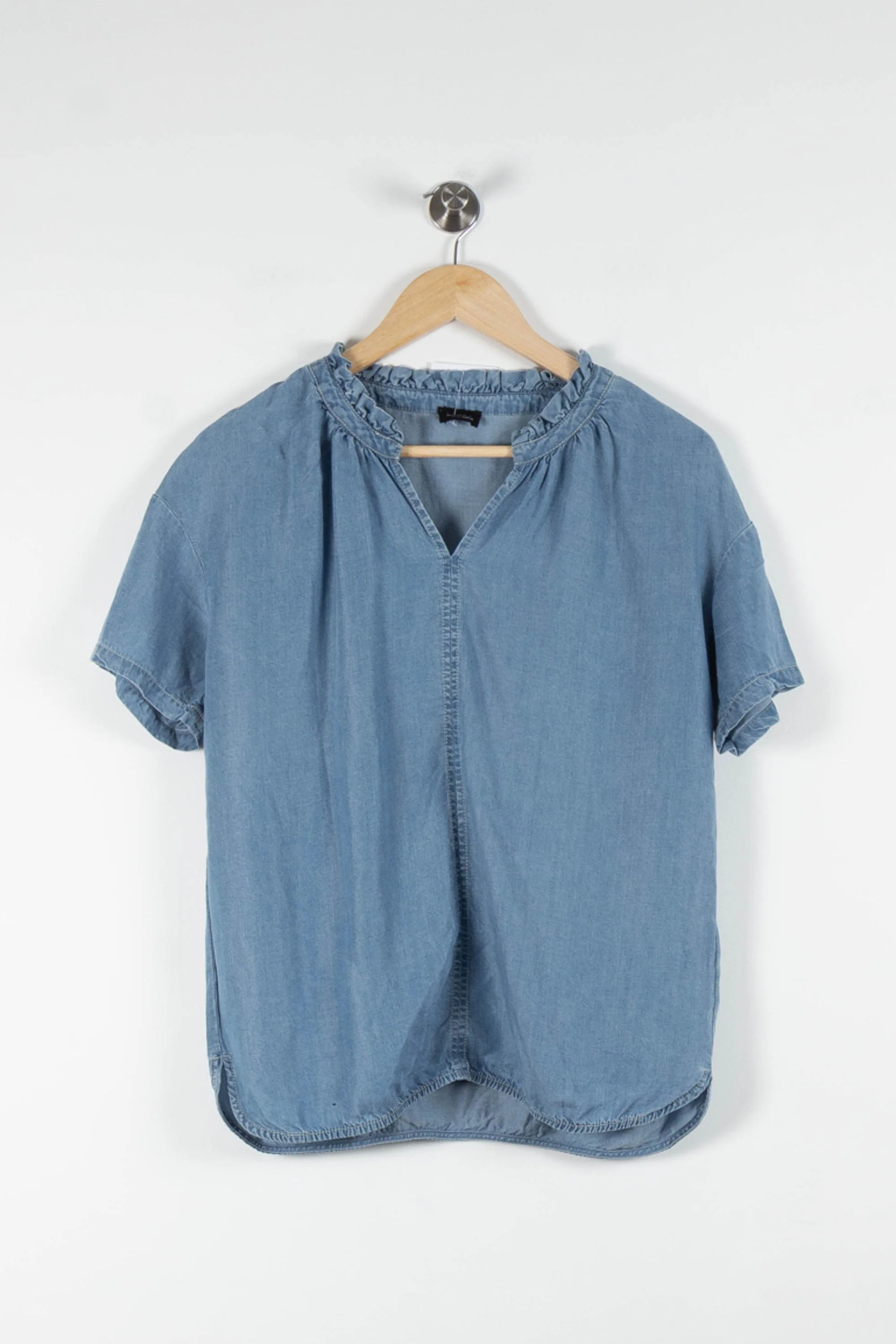 Blouse Bleue - Taille S/36 - Image 2