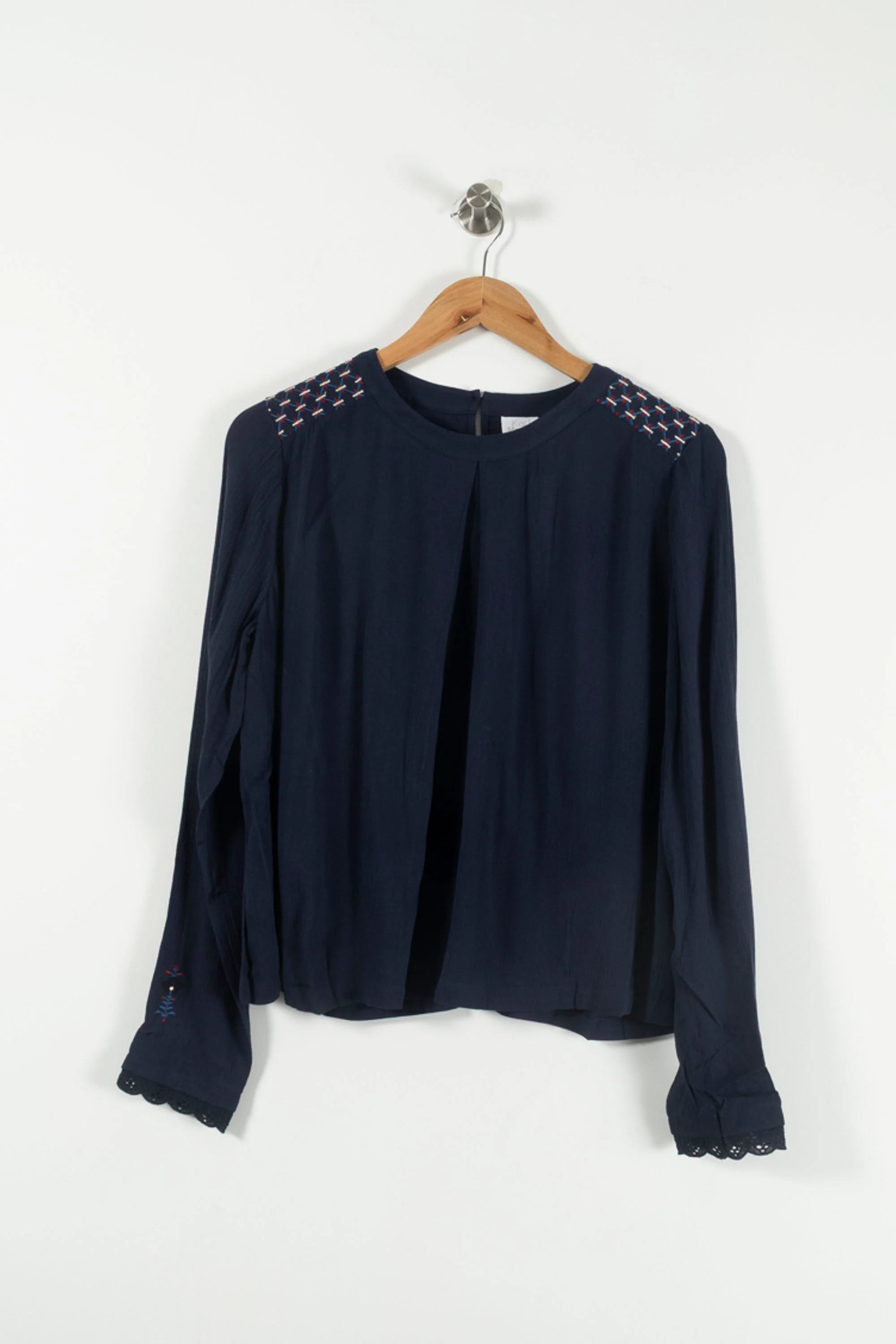 Blouse Bleue - Taille S/36 - Image 2