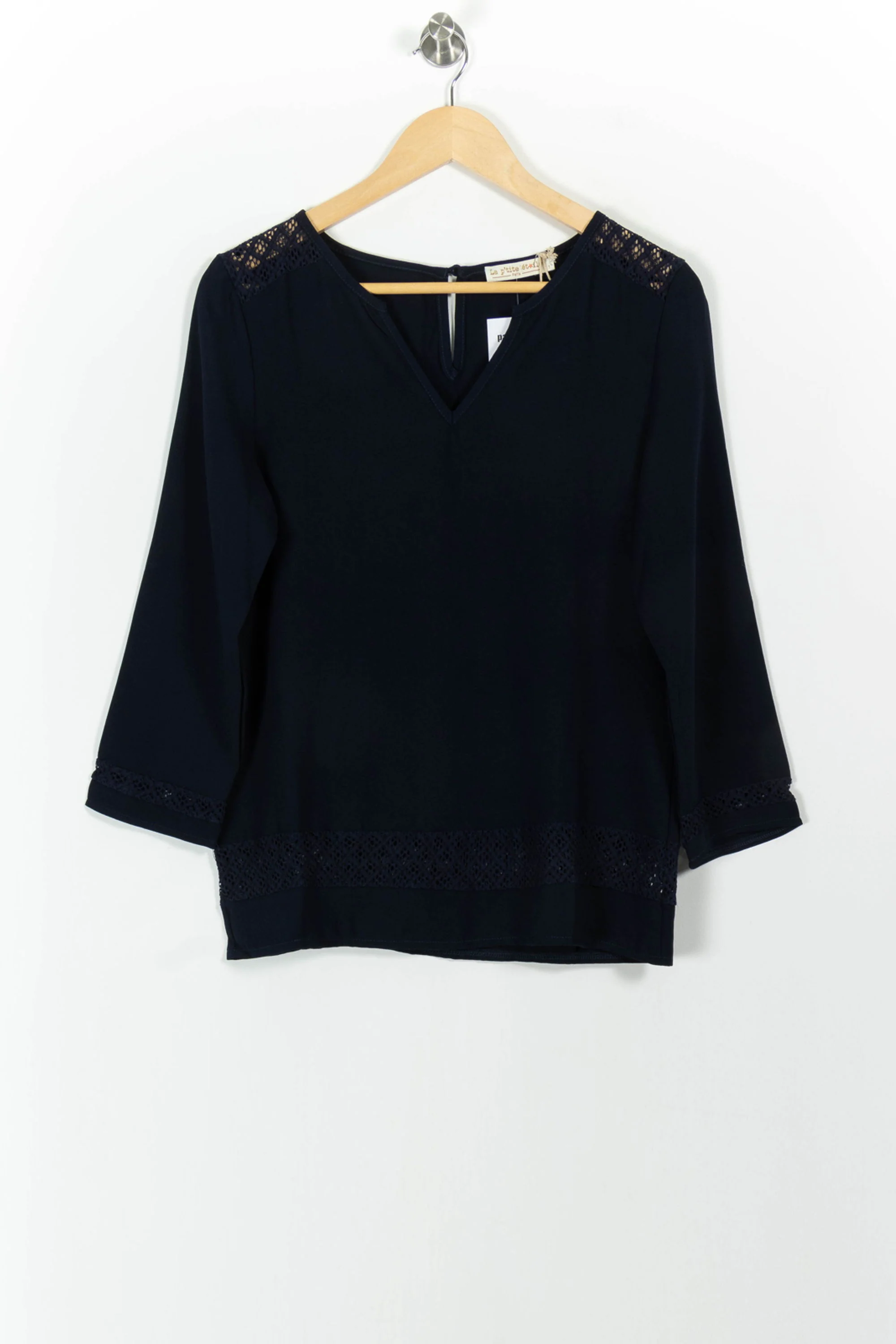 Blouse Bleue - Taille S/36 - Image 2