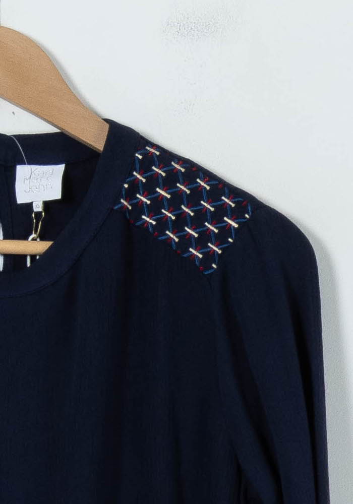 Blouse Bleue - Taille XS/34 - Image 3