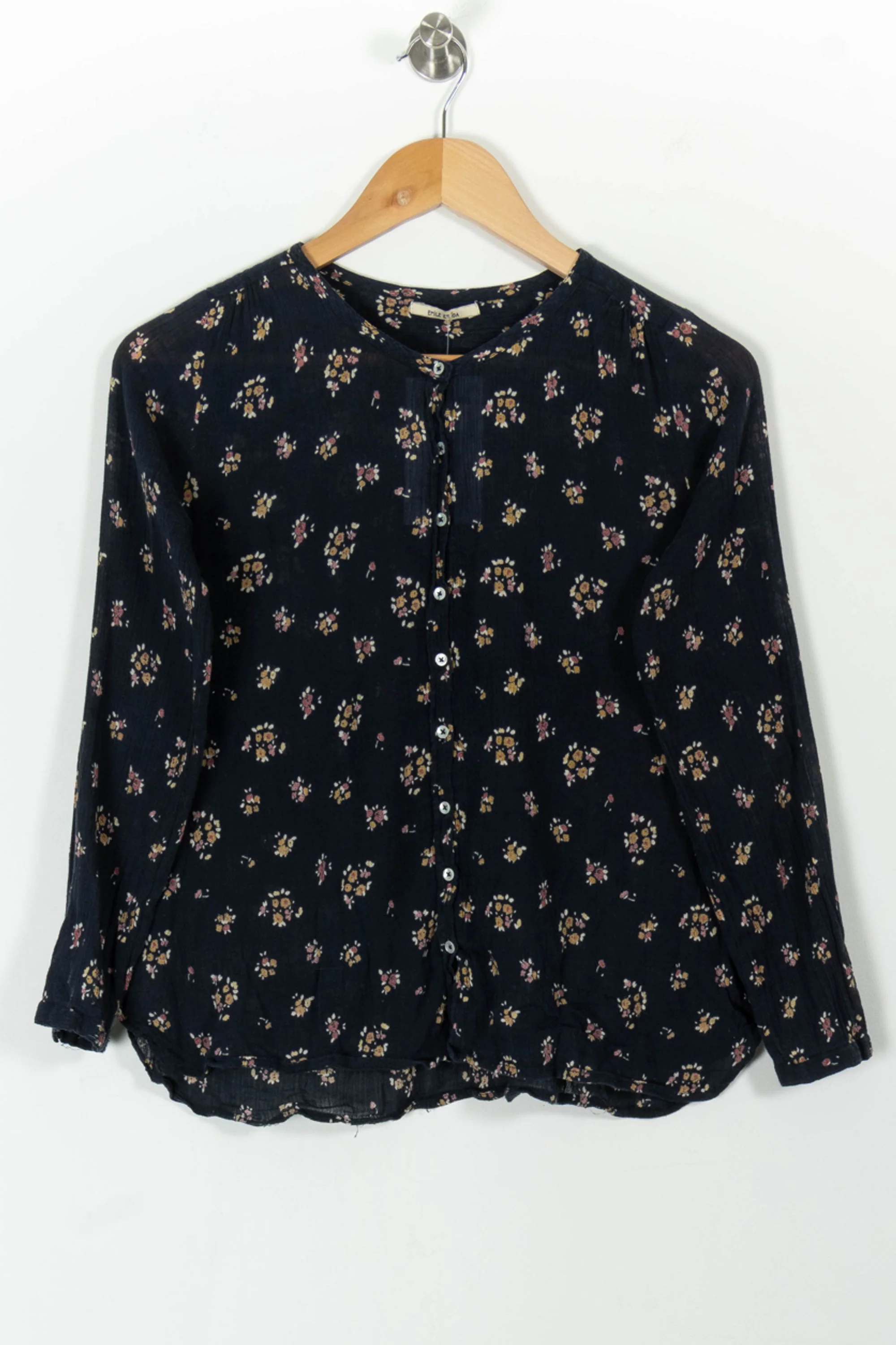 Blouse Bleue - Taille XS/34 - Image 2