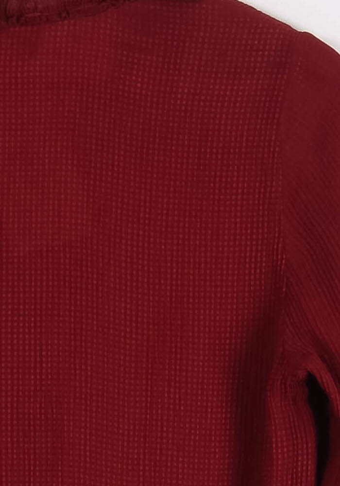 Blouse Bordeaux - Taille M/38 - Image 3