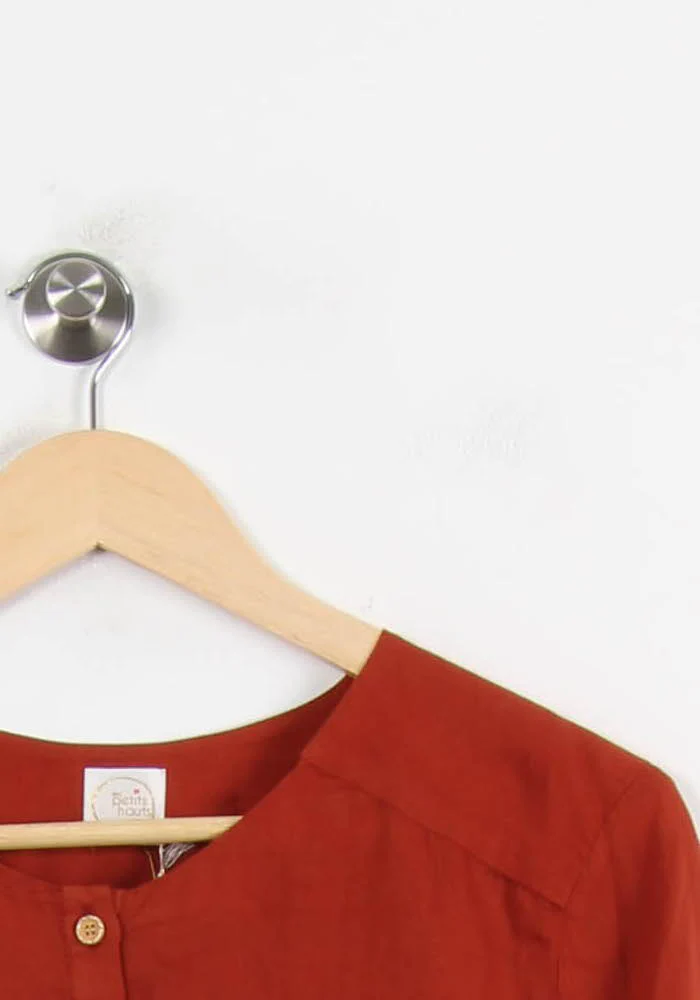Blouse Bordeaux - Taille S/36 - Image 3