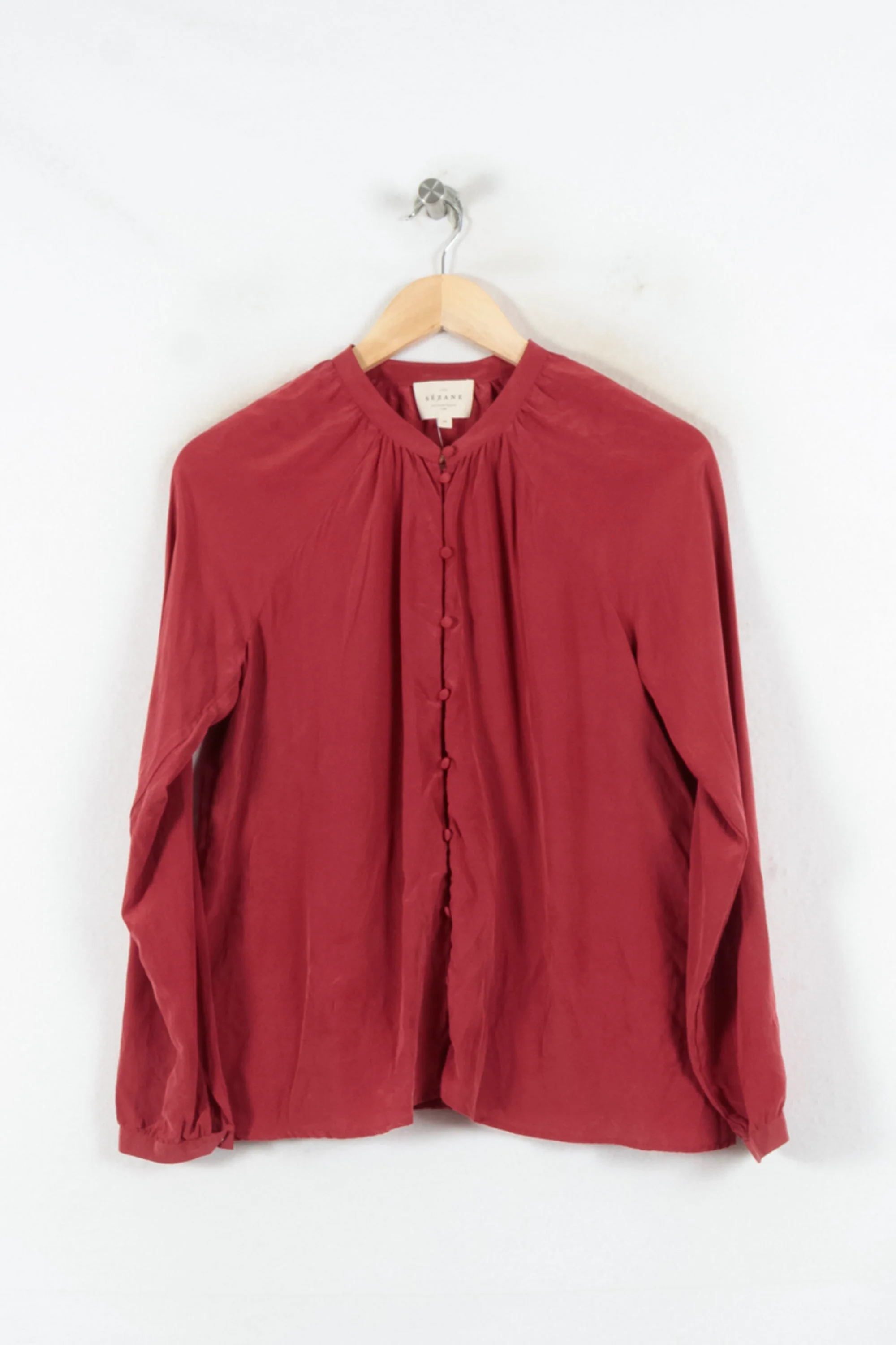 Blouse Bordeaux - Taille S/36 - Image 2