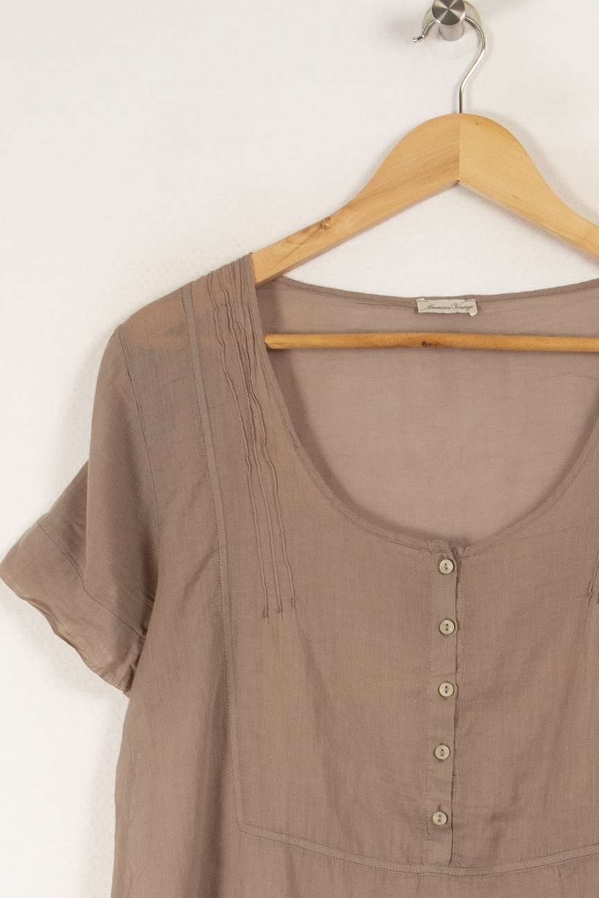 Blouse grise - Taille M/38 - Image 2