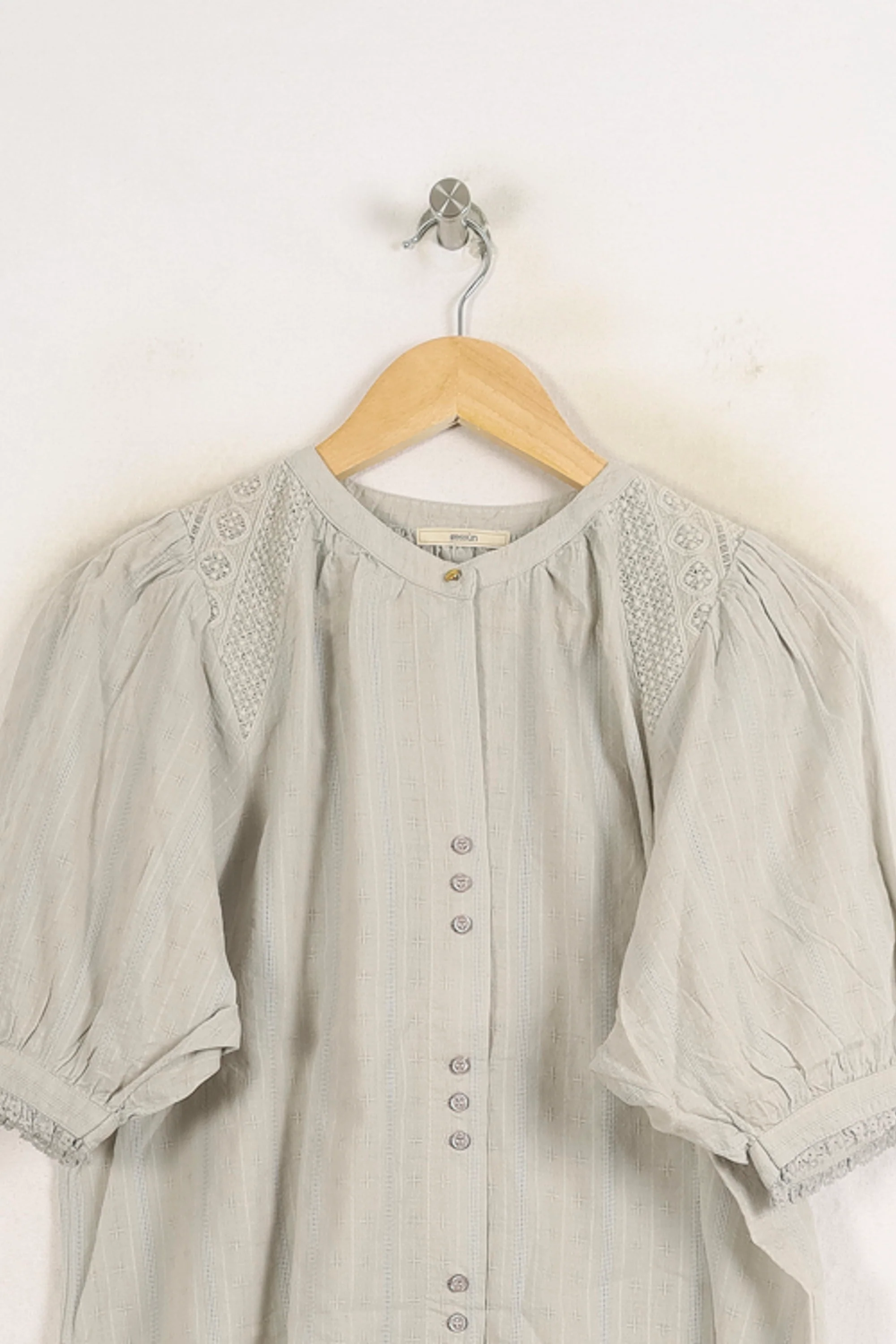 Blouse Grise - Taille M/38 - Image 2